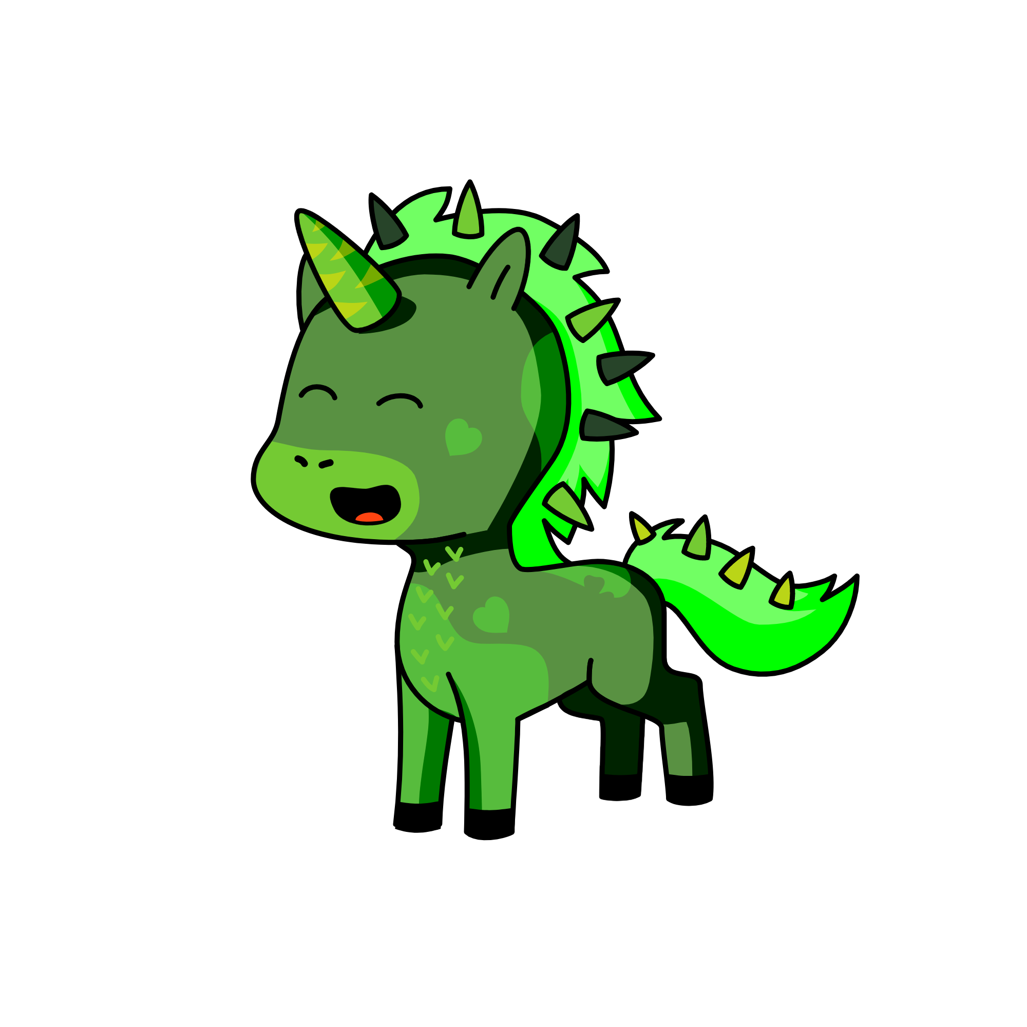 Nature, the unicorn