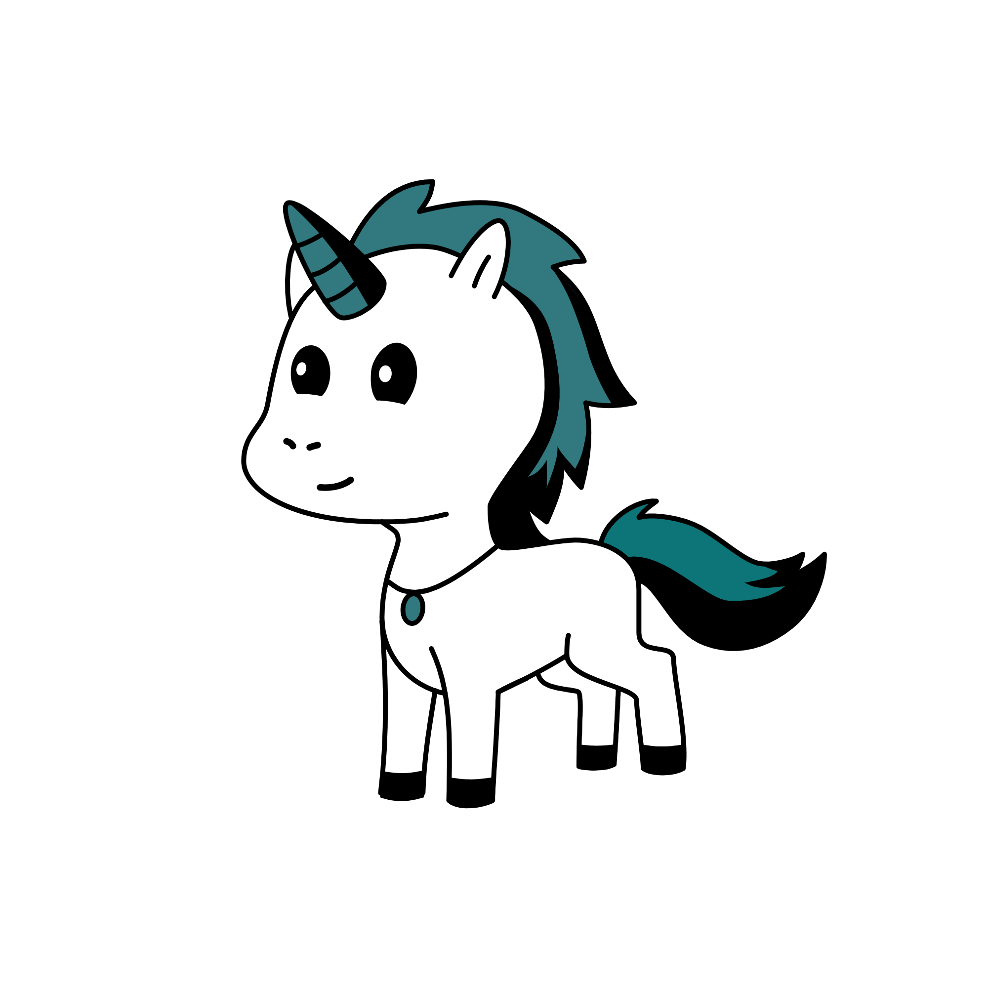 Gwen From Total Drama , the unicorn