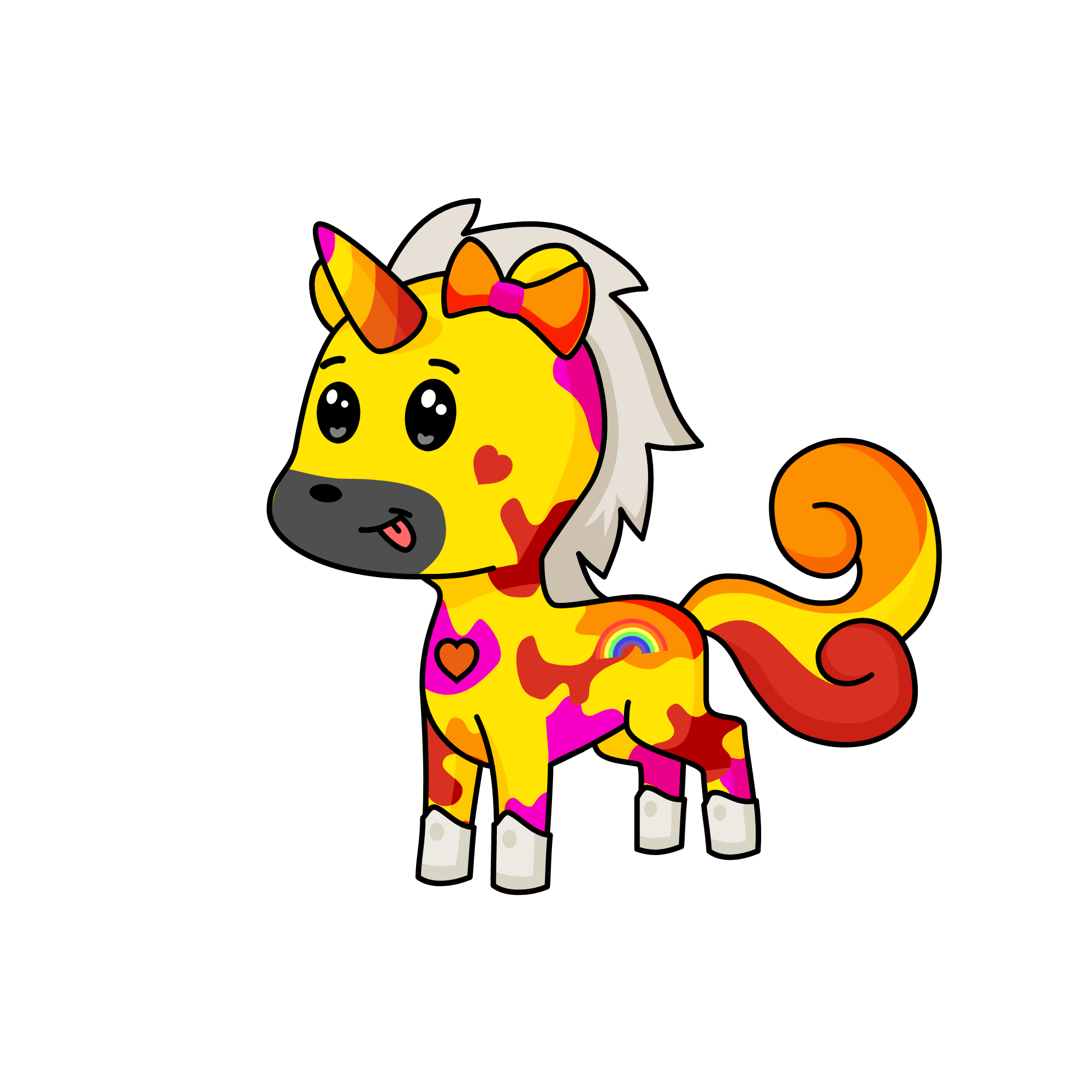 dessert, the unicorn