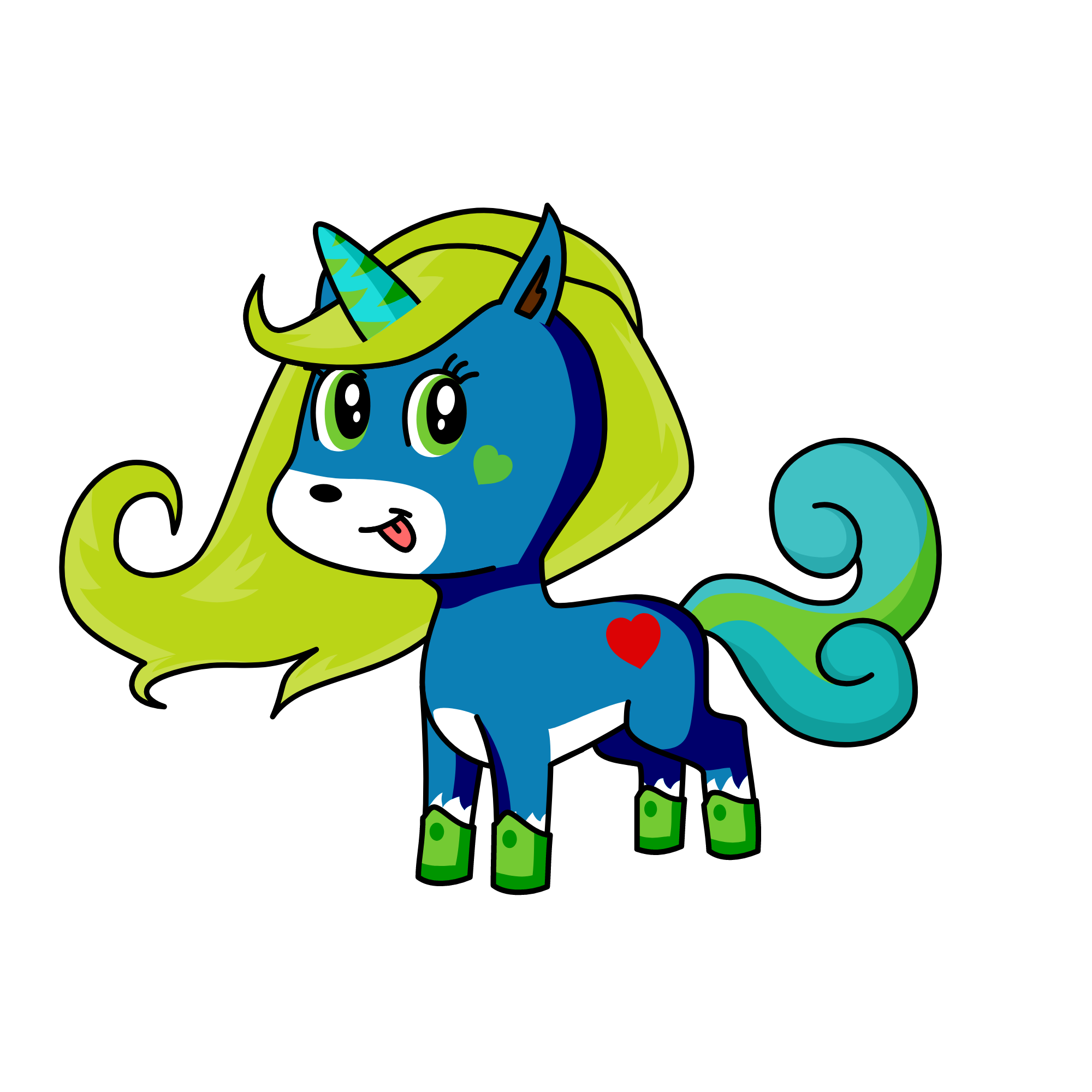 Mellissa, the unicorn