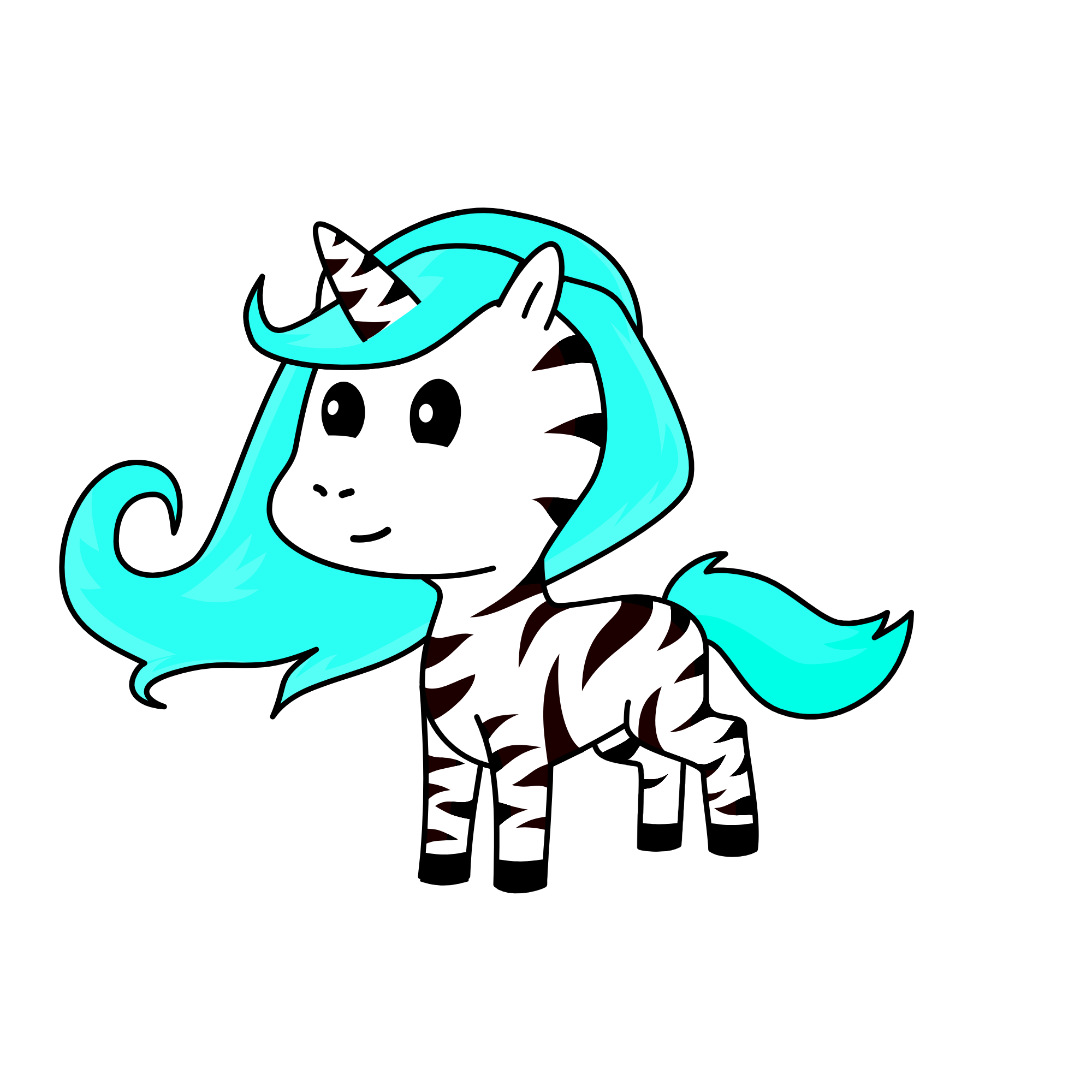 Cyana, the unicorn