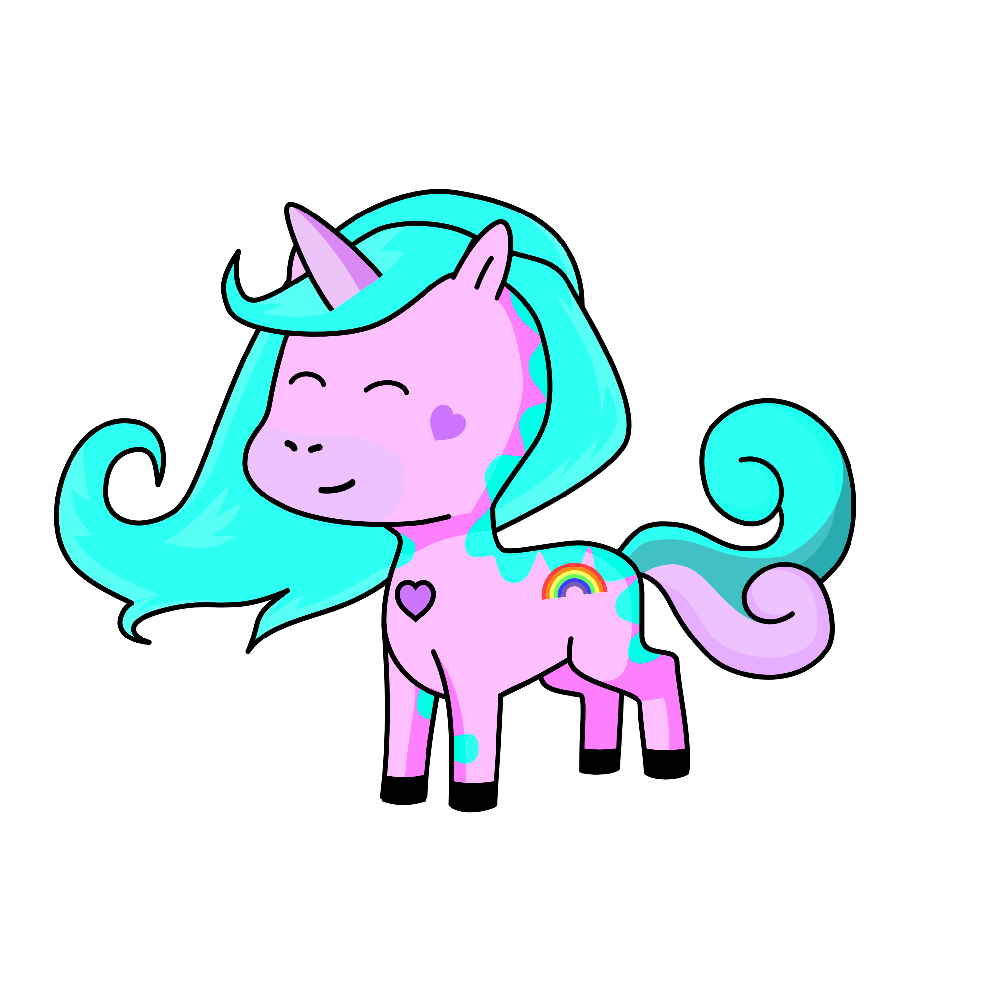 pastelcorn, the unicorn