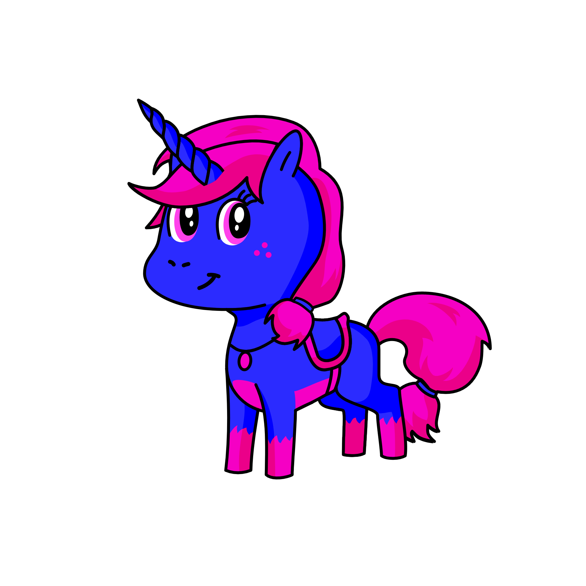 candy, the unicorn