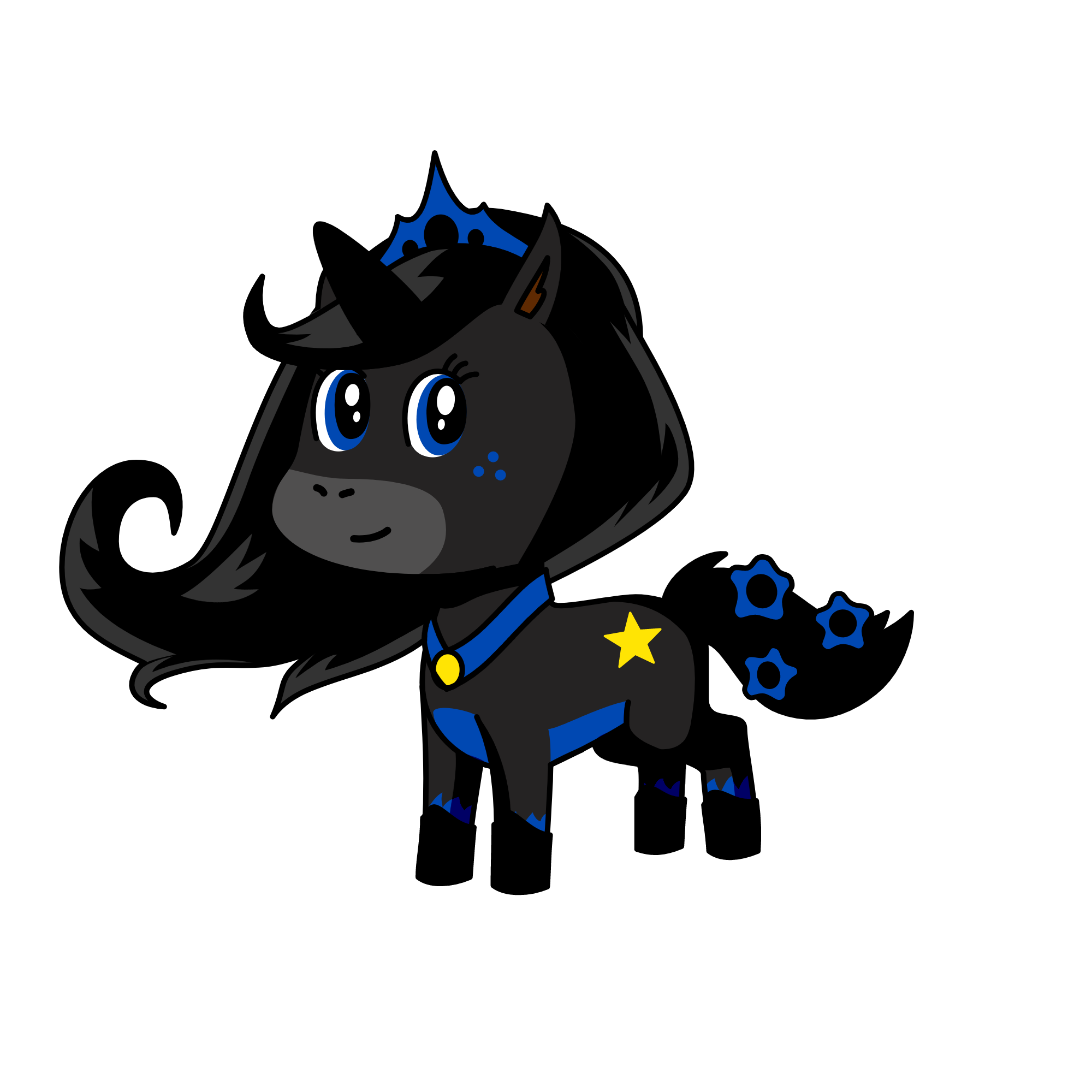 Nighta, the unicorn