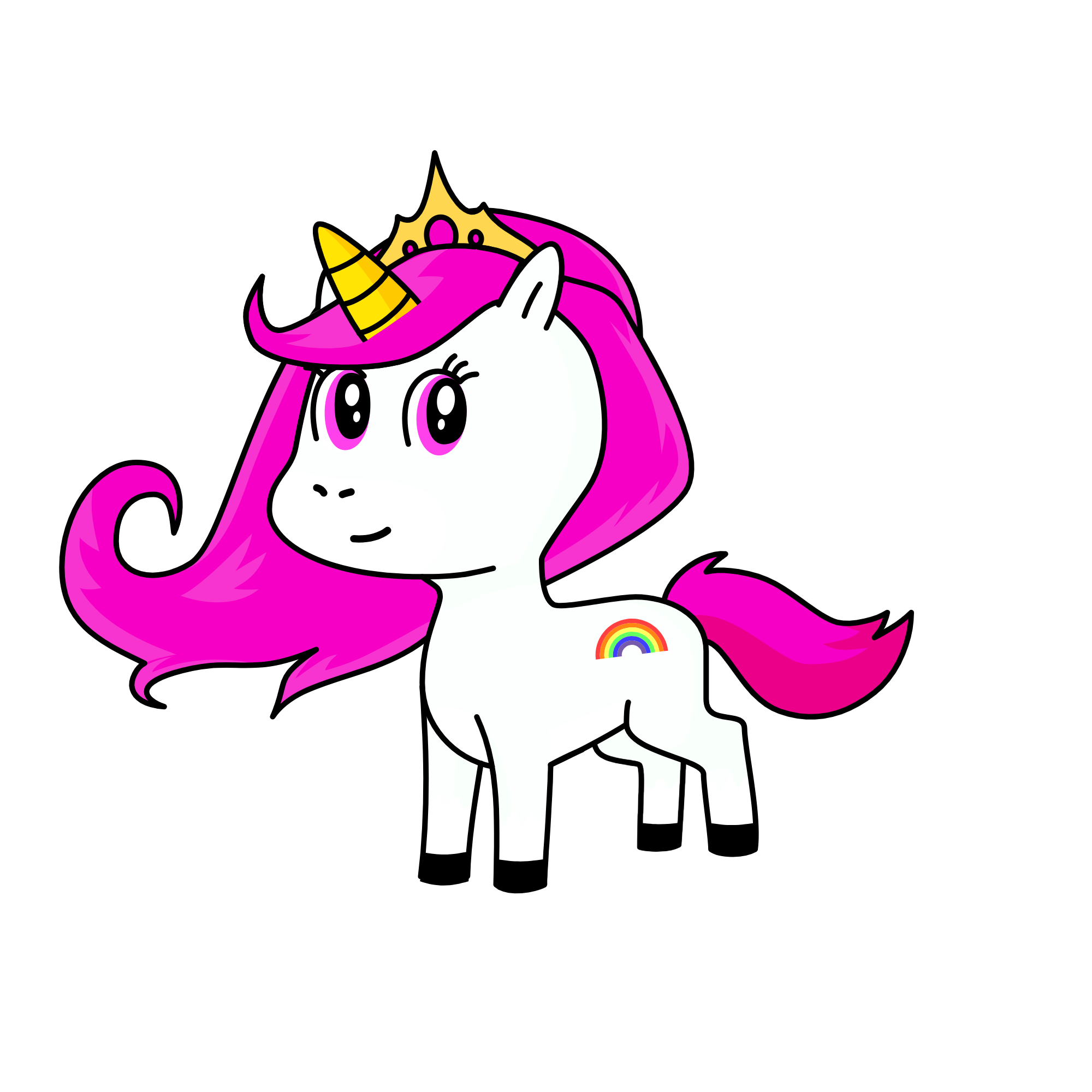 Princess Celestia, the unicorn