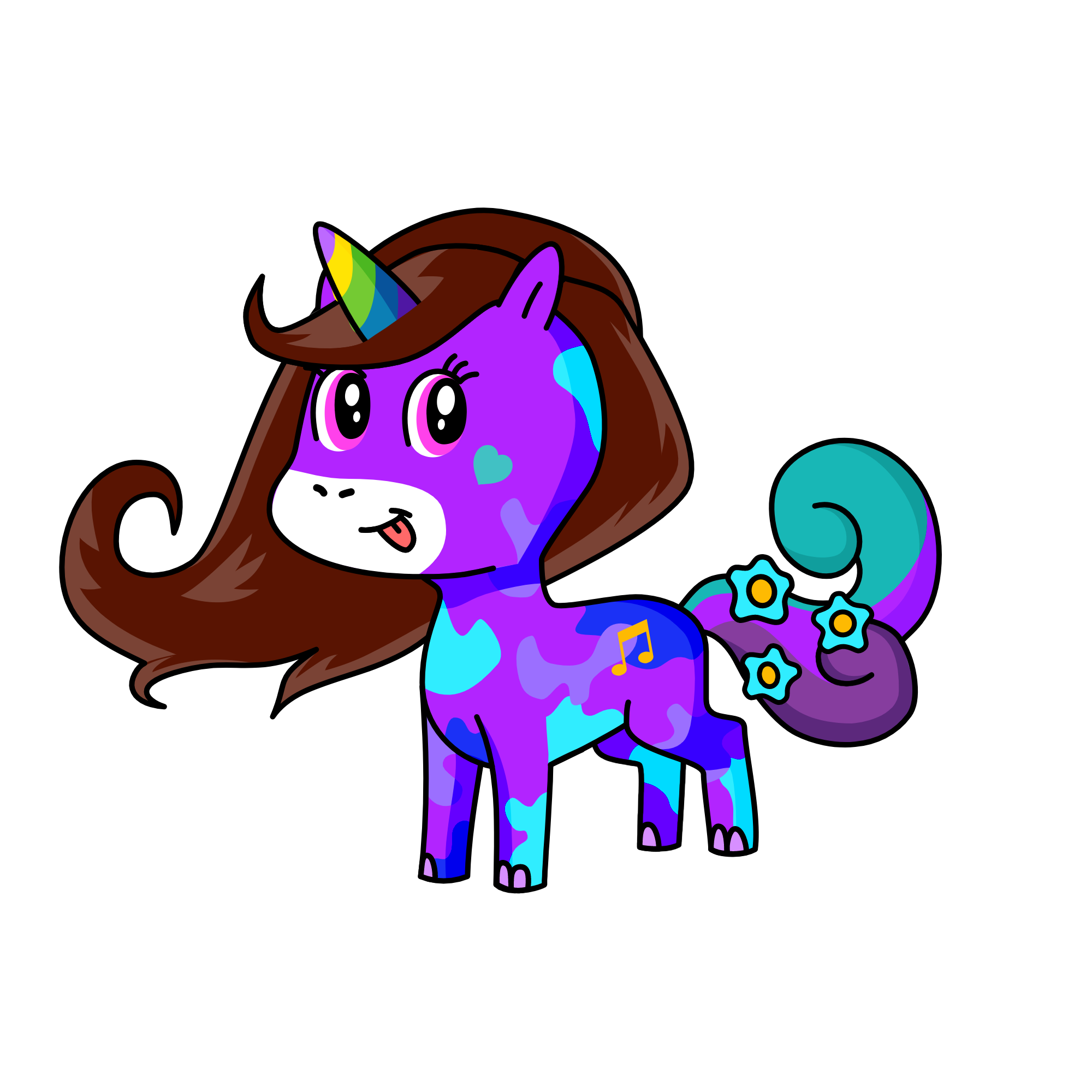 Harpa, the unicorn