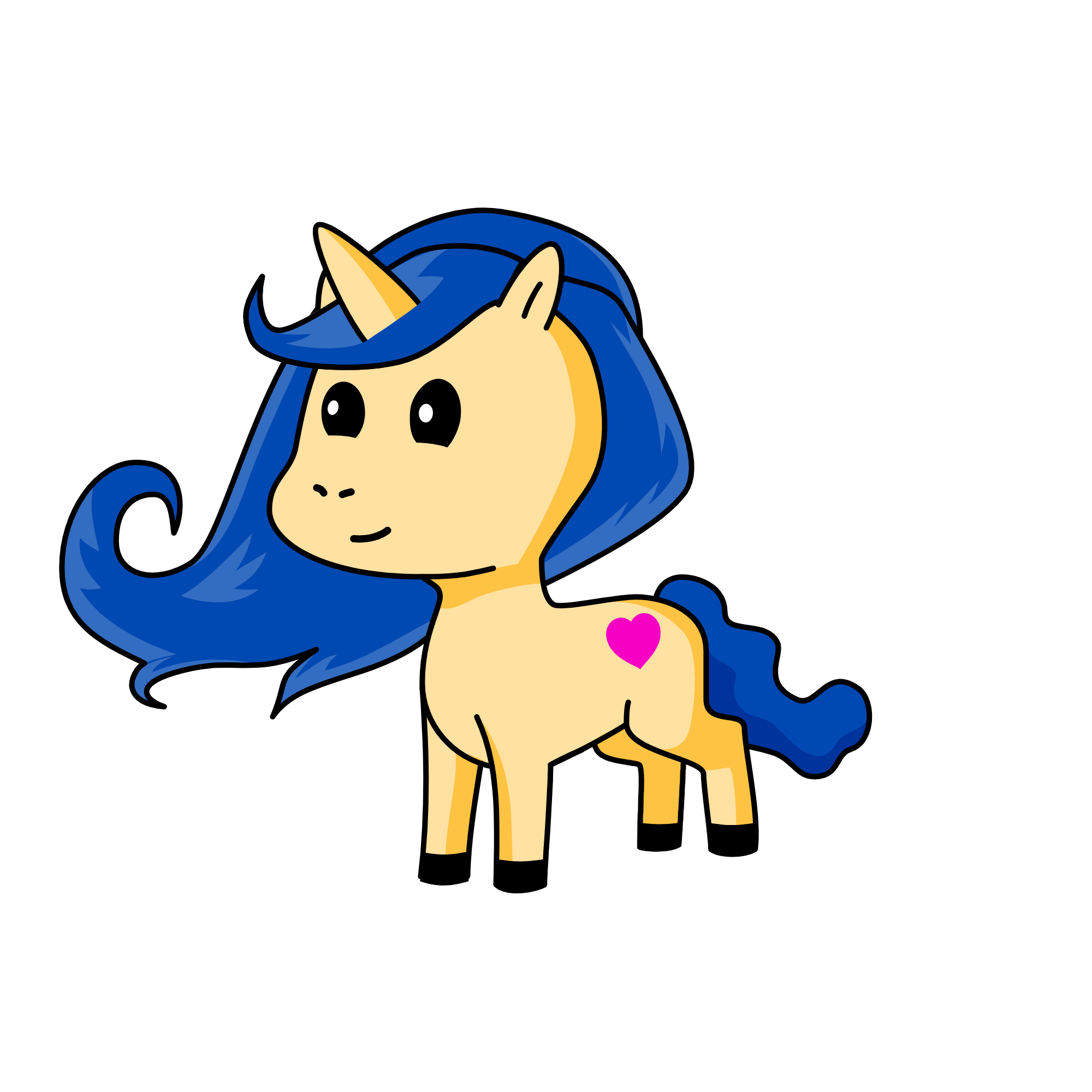 Marinette, the unicorn