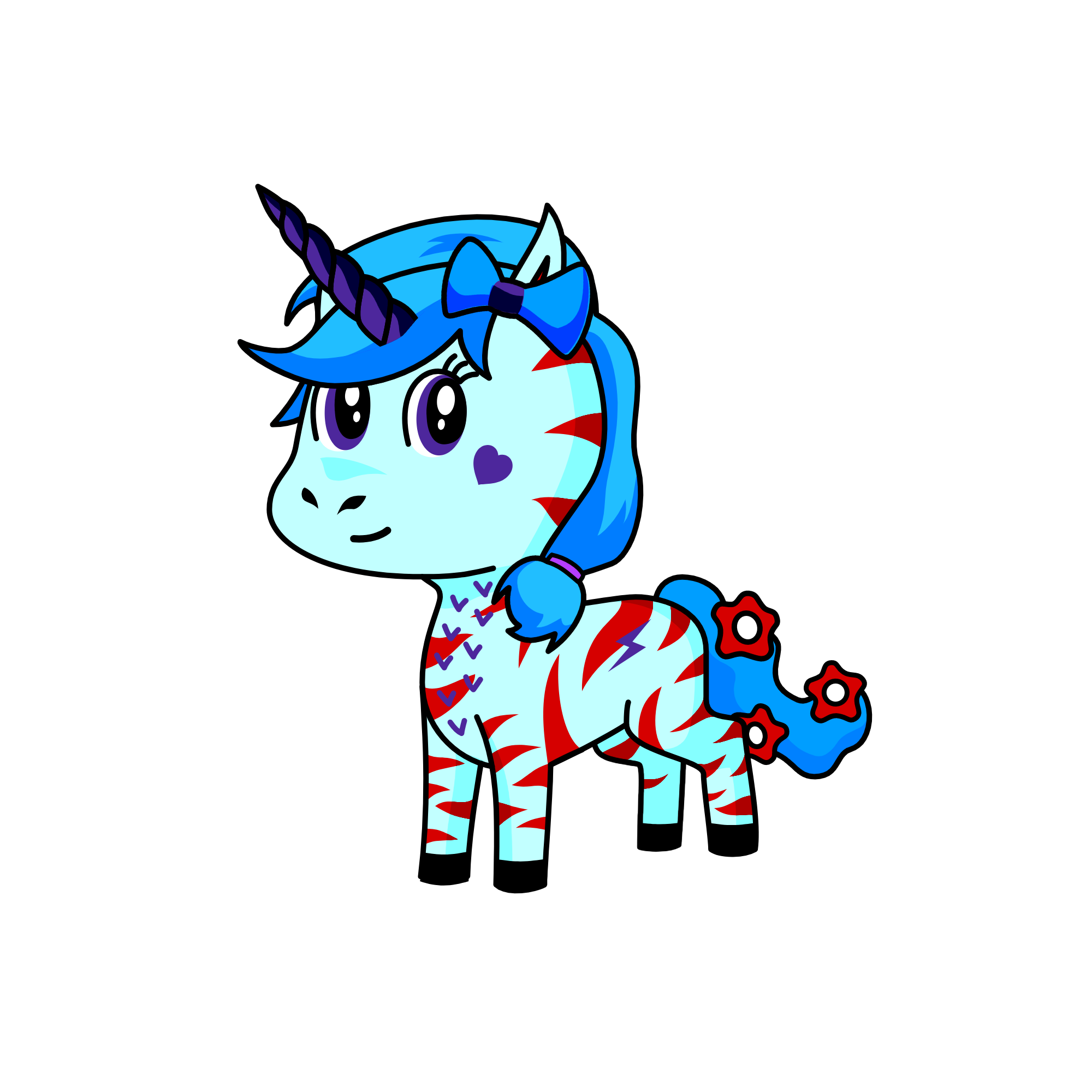 Midnight, the unicorn