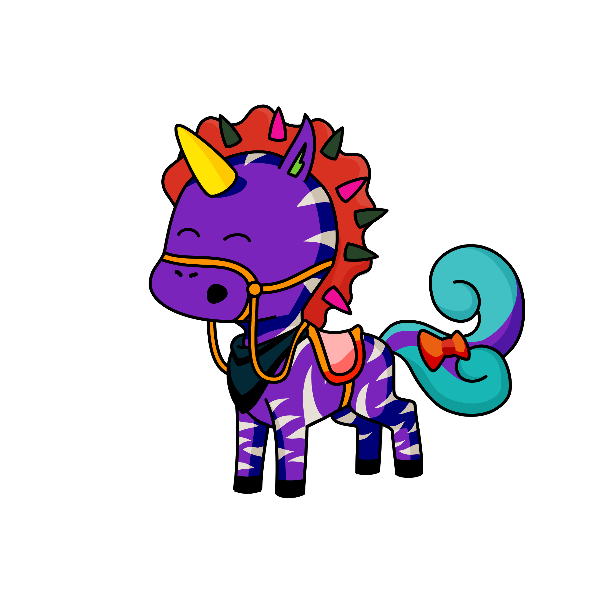 Royal Spikicorn, the unicorn