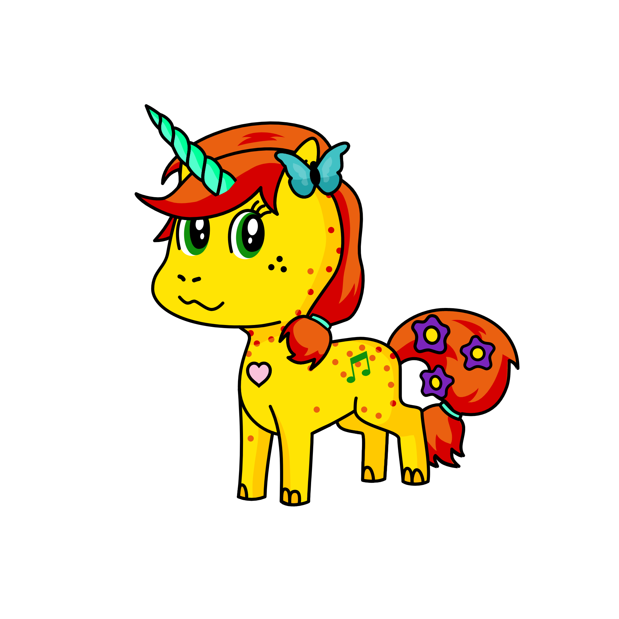 mommycorn, the unicorn