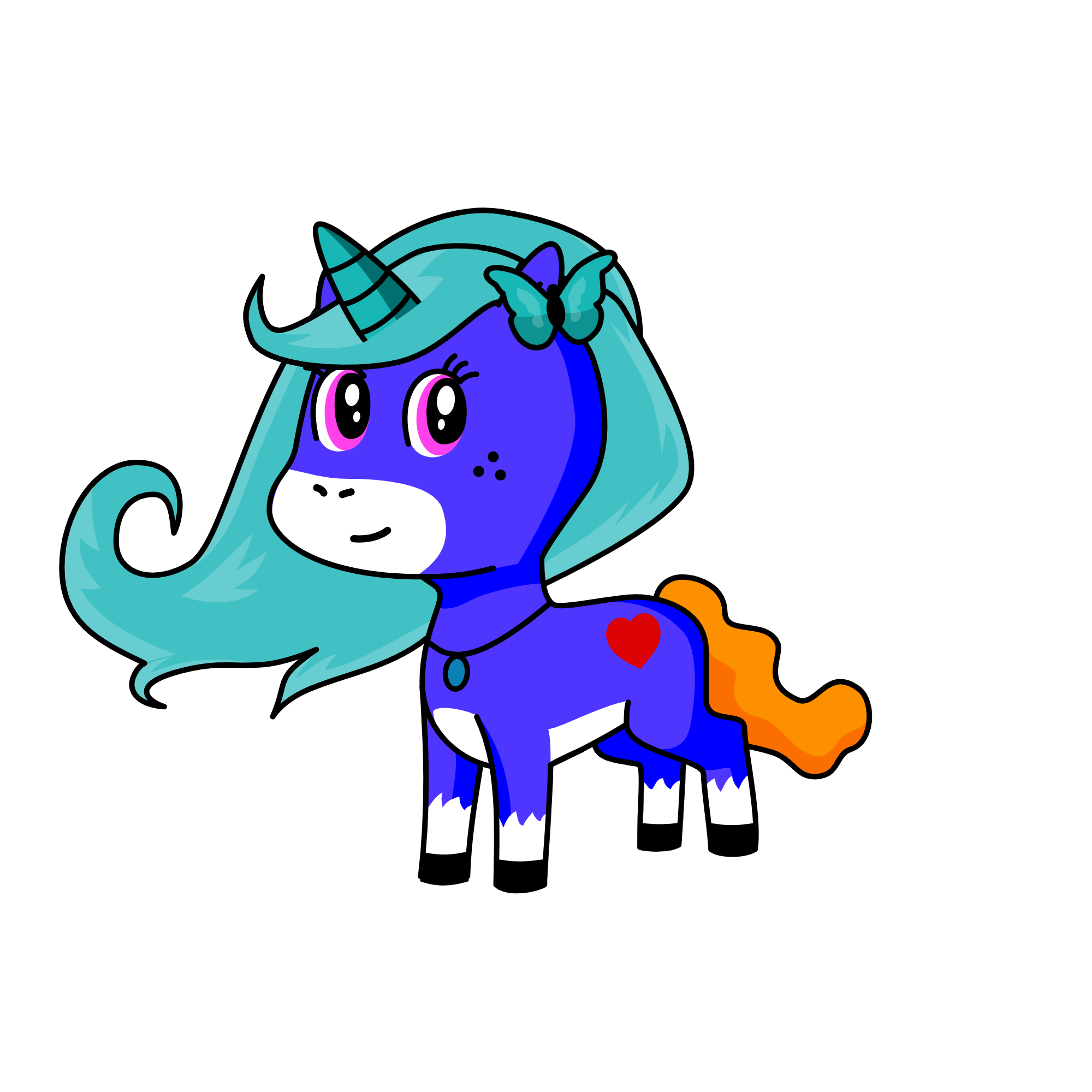 Iceacall, the unicorn