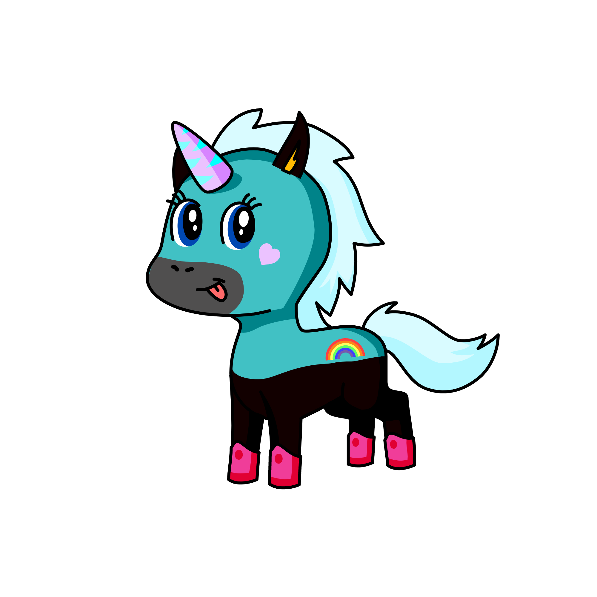 Beauty, the unicorn