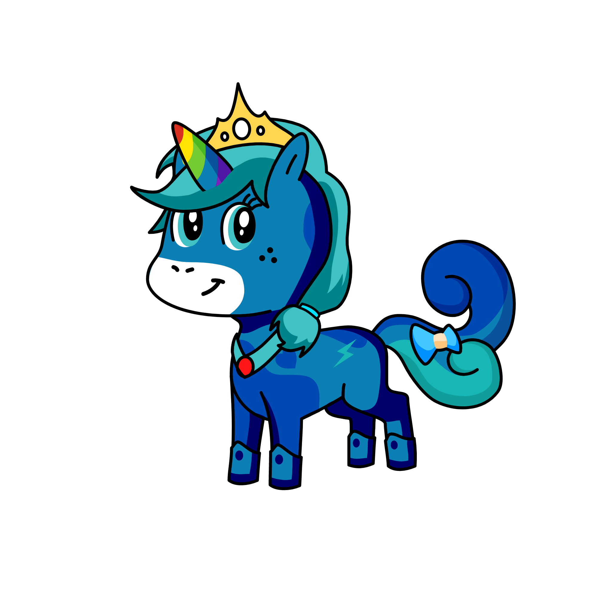 queen night, the unicorn