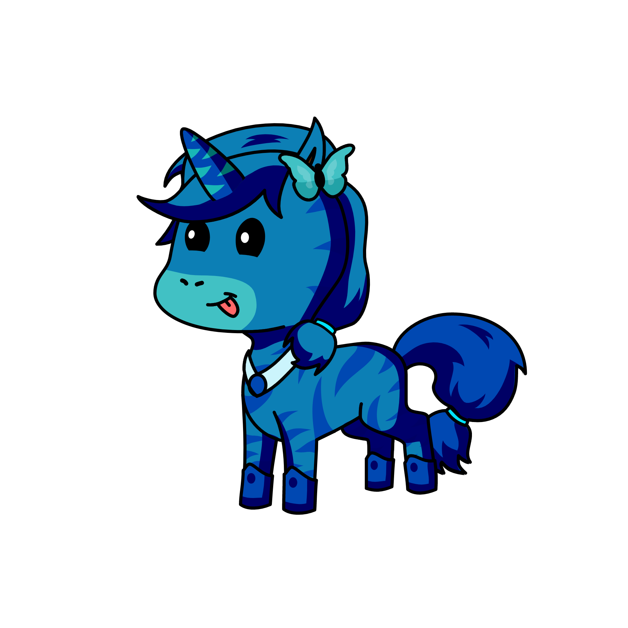 Sky, the unicorn