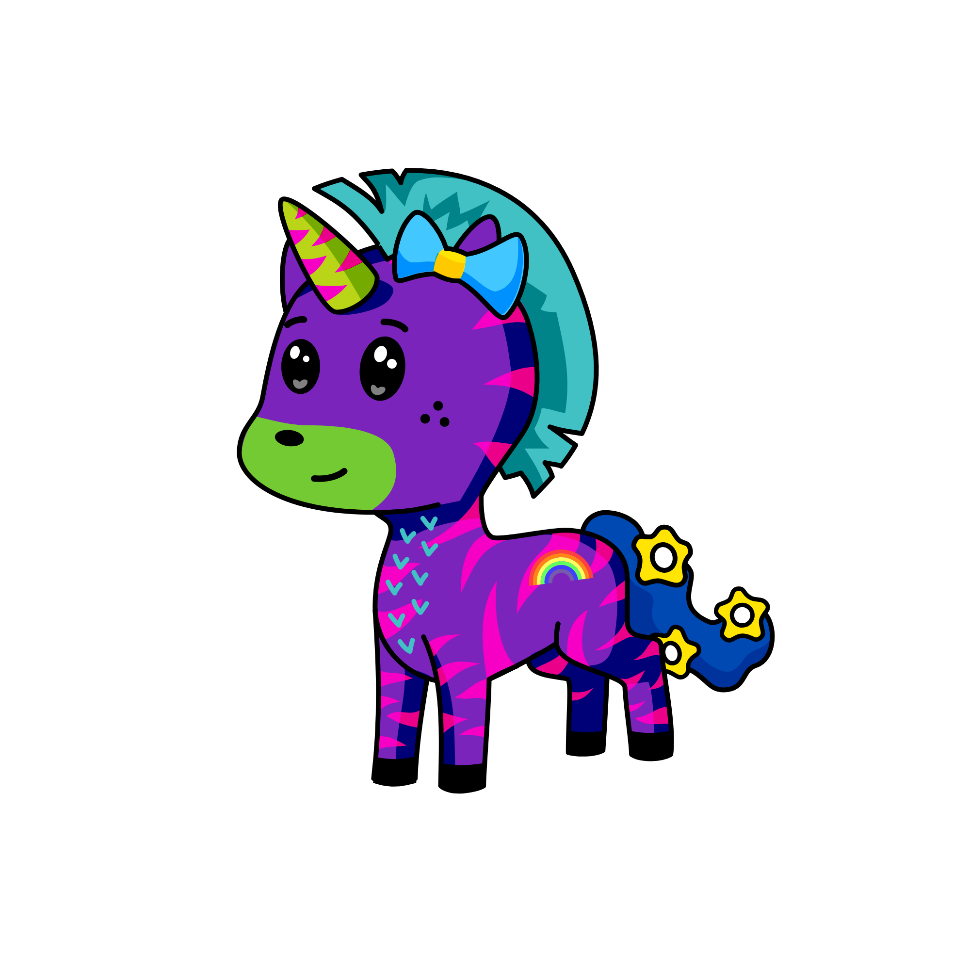 Zeze, the unicorn