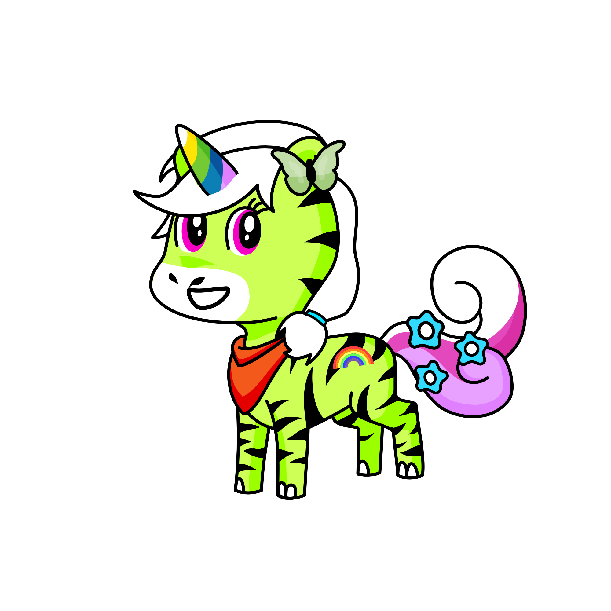 Lindo, the unicorn