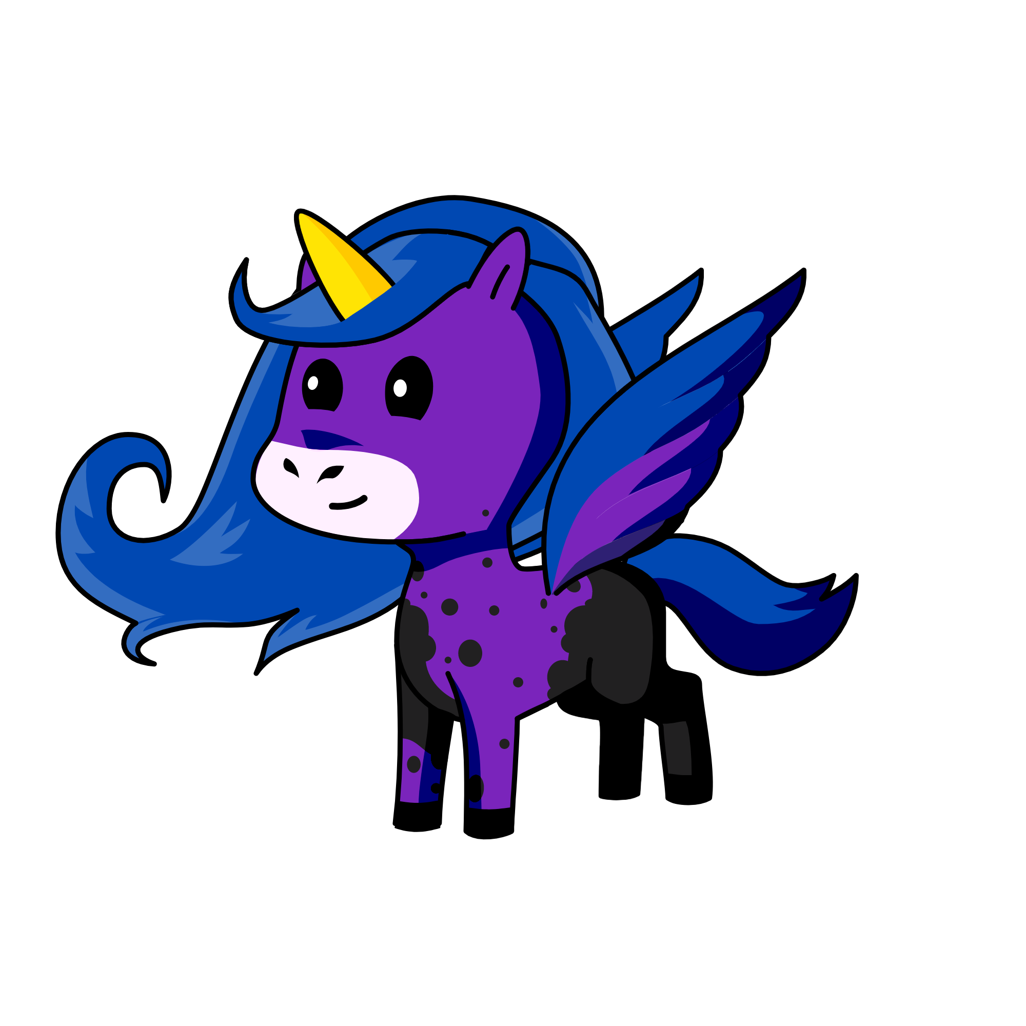 luna, the unicorn