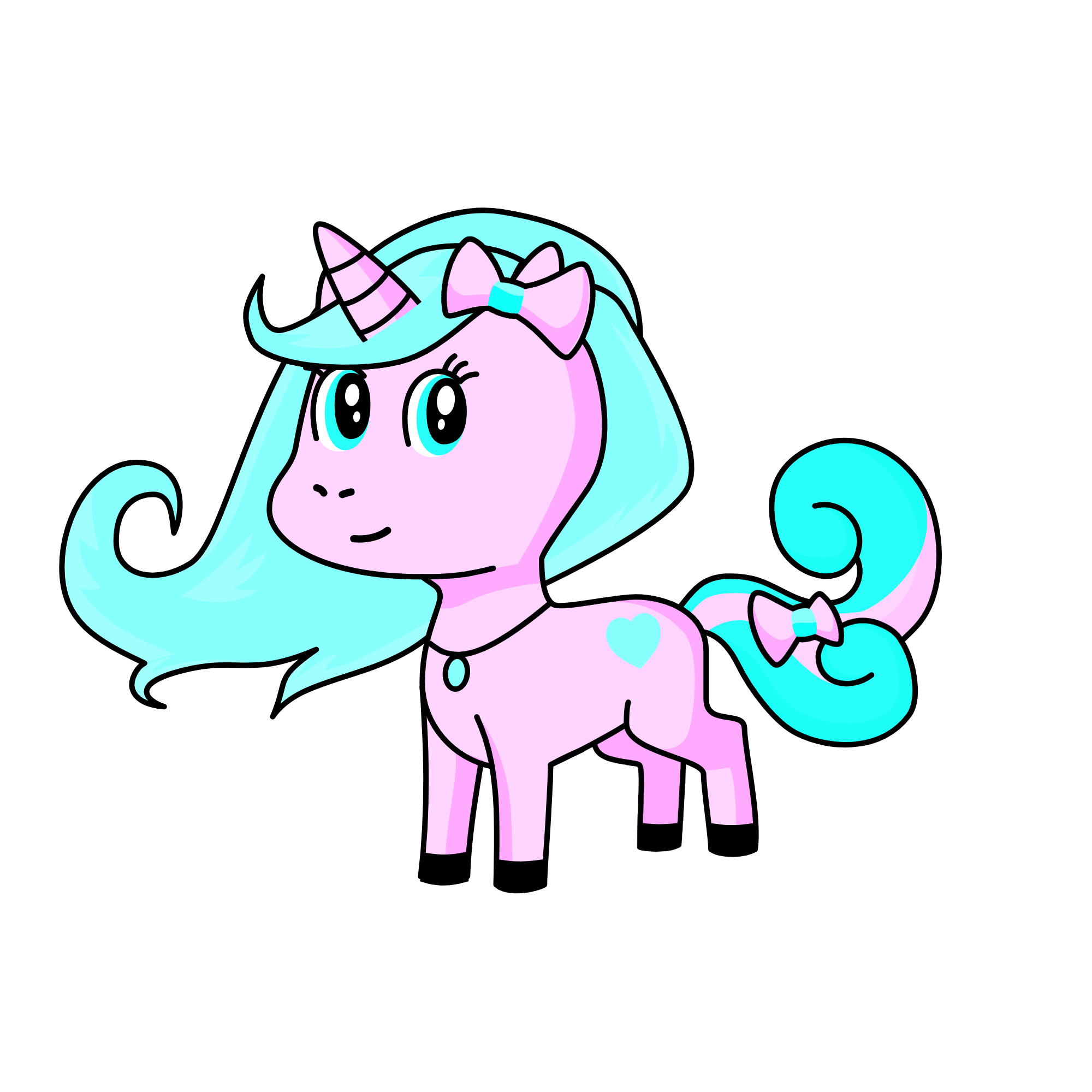 Cotton candy, the unicorn