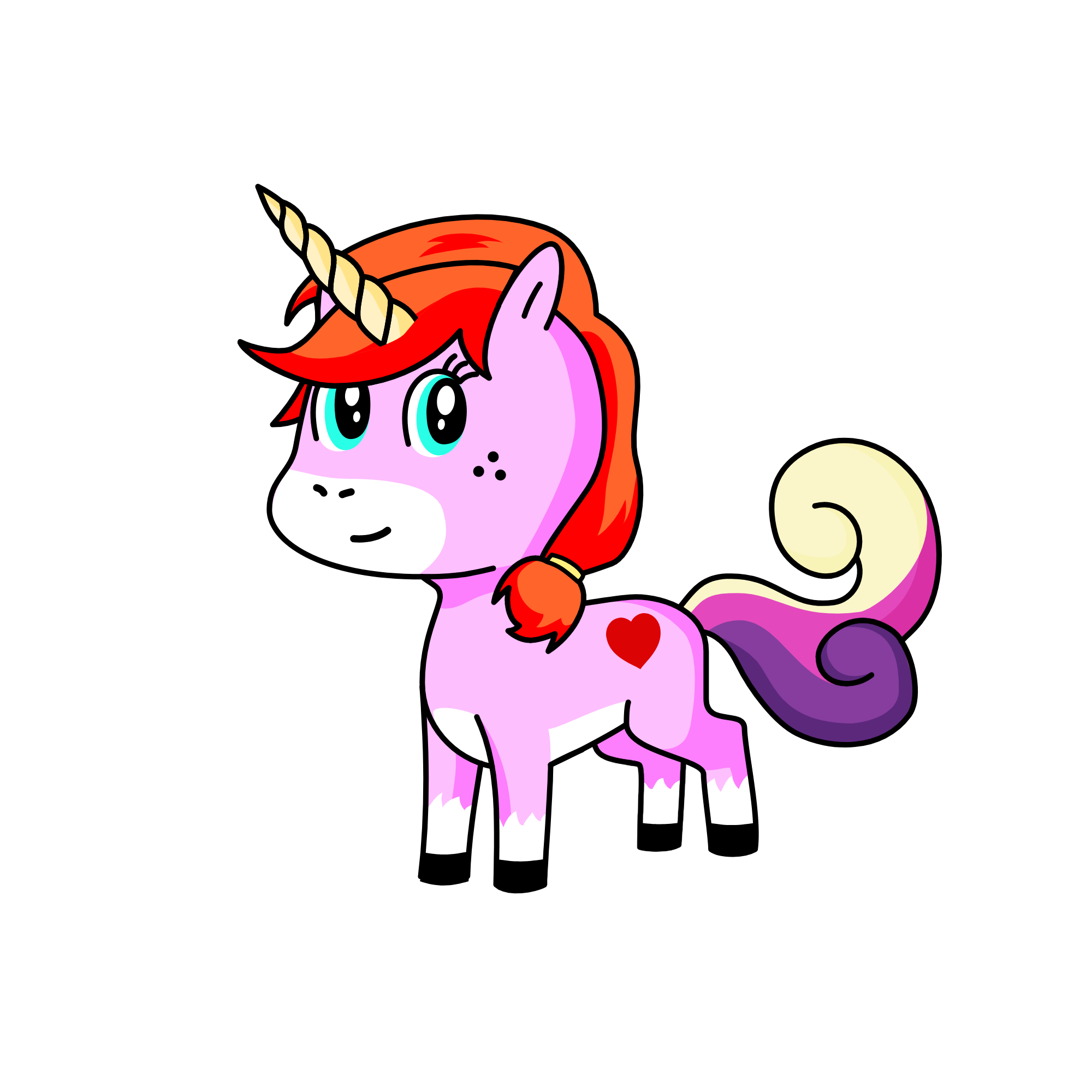 fofinha, the unicorn