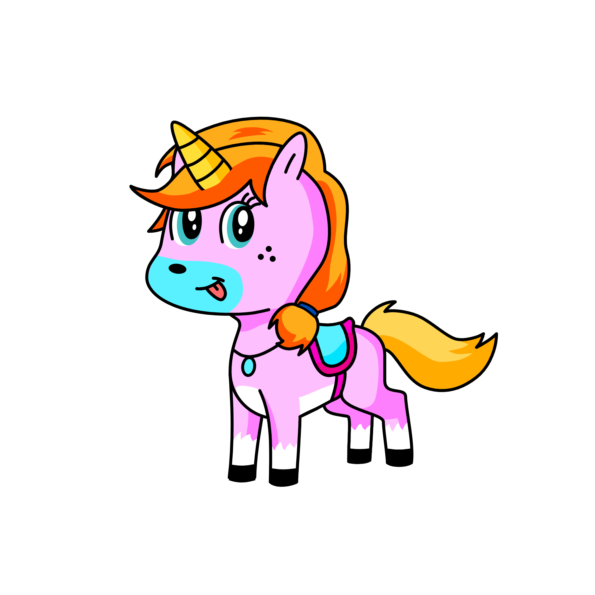 Sally, the unicorn