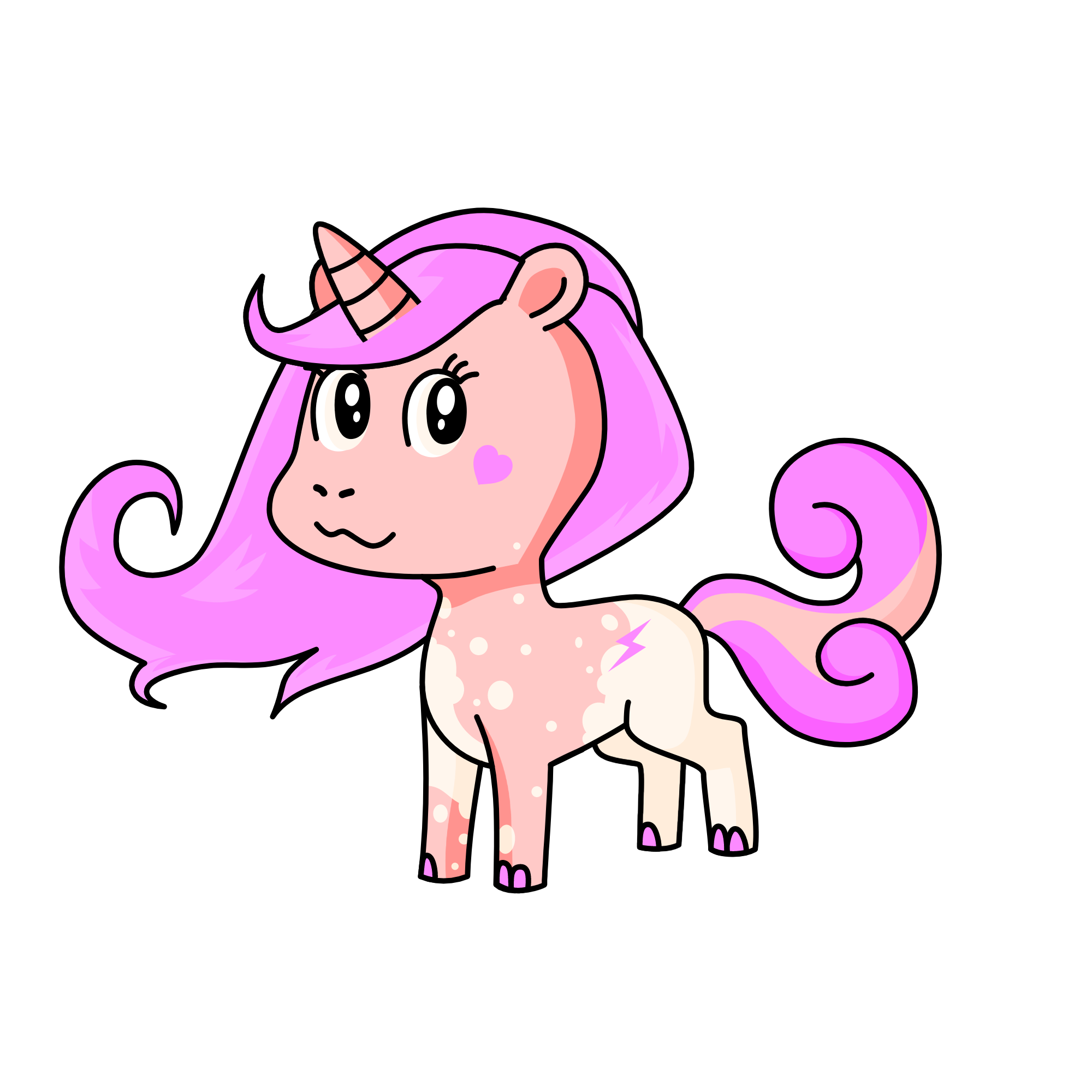 Love, the unicorn