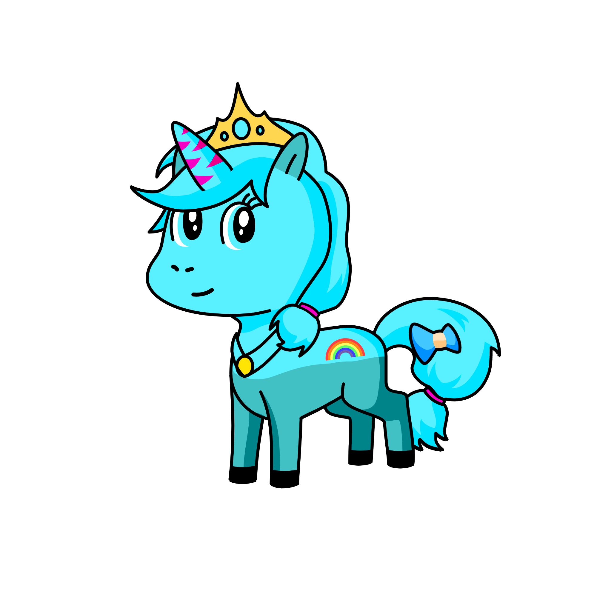 Icey, the unicorn