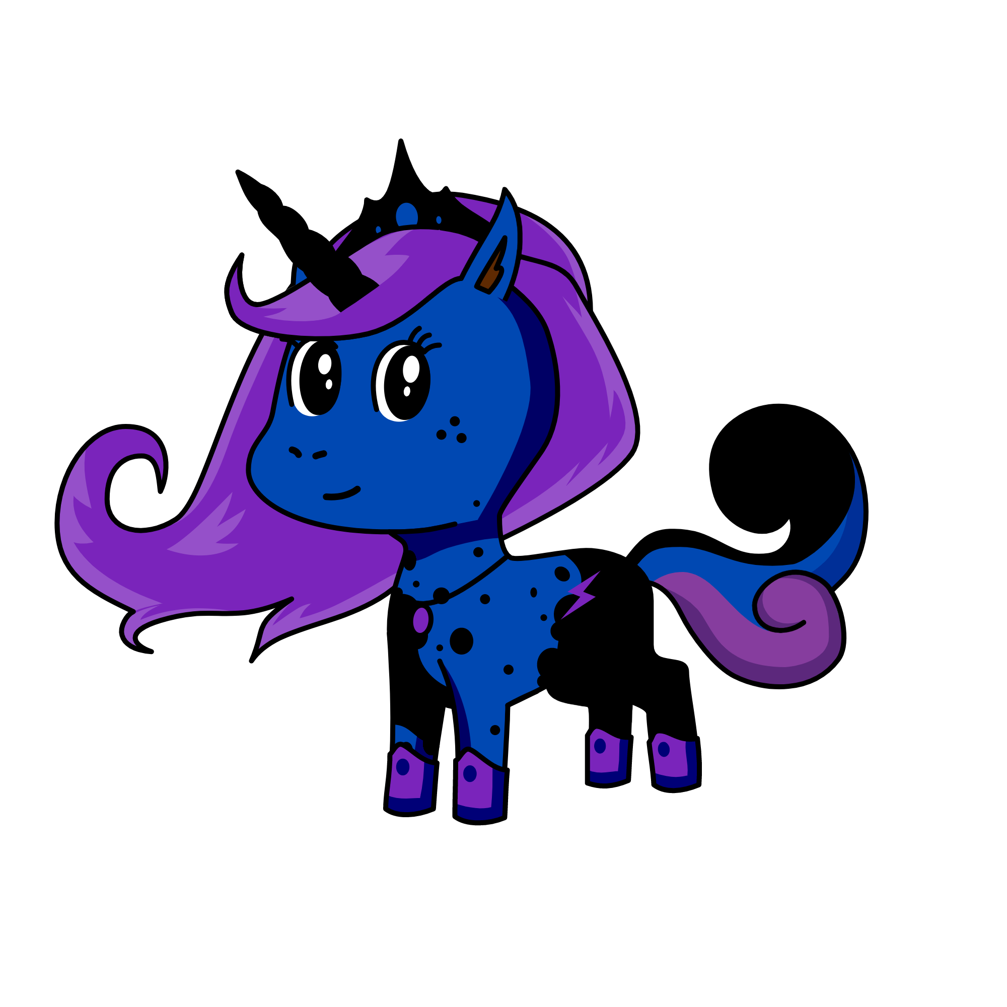 Midnight, the unicorn