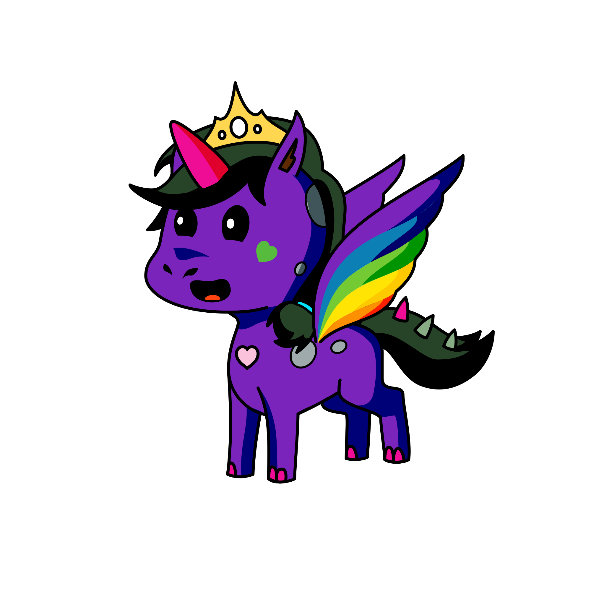 Charlotte, the unicorn