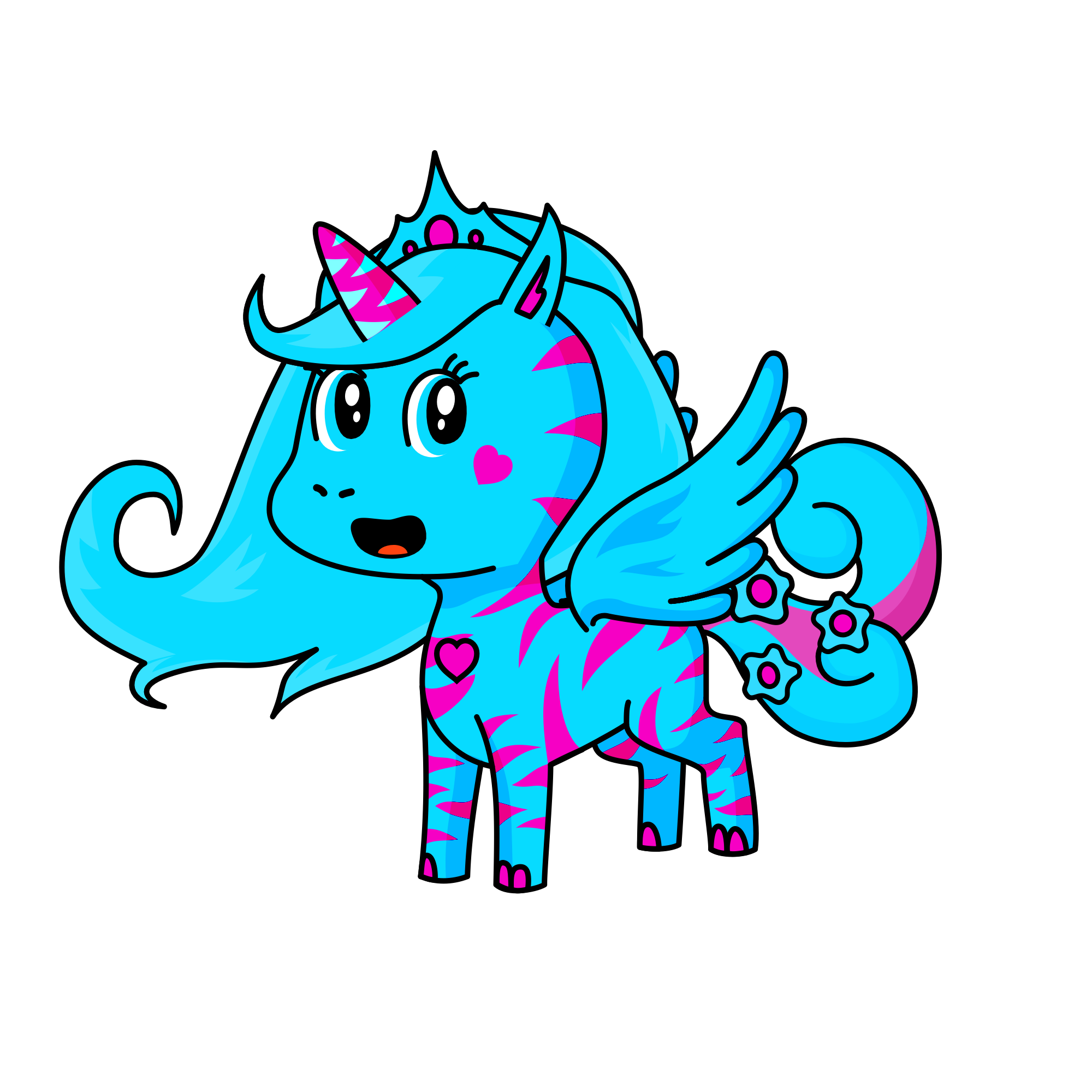 Skye , the unicorn