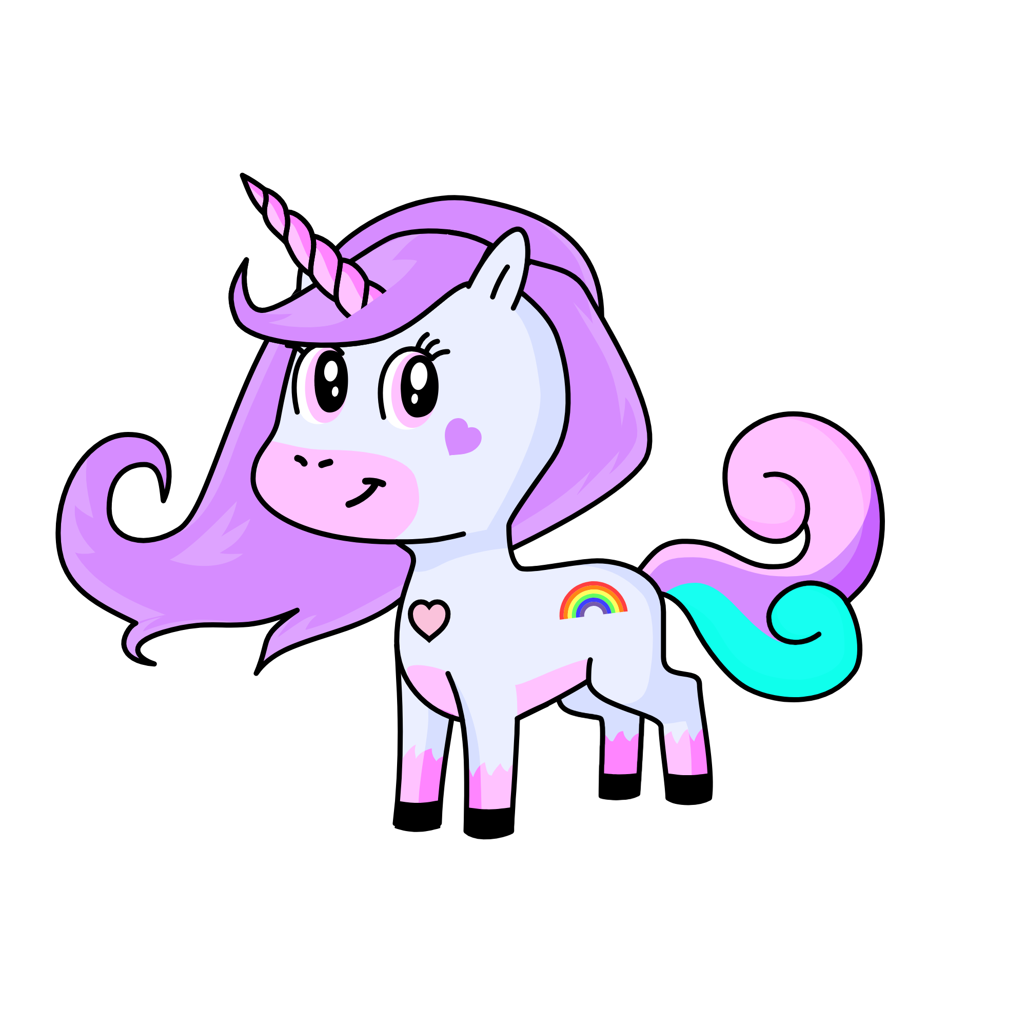 Coton Candy, the unicorn