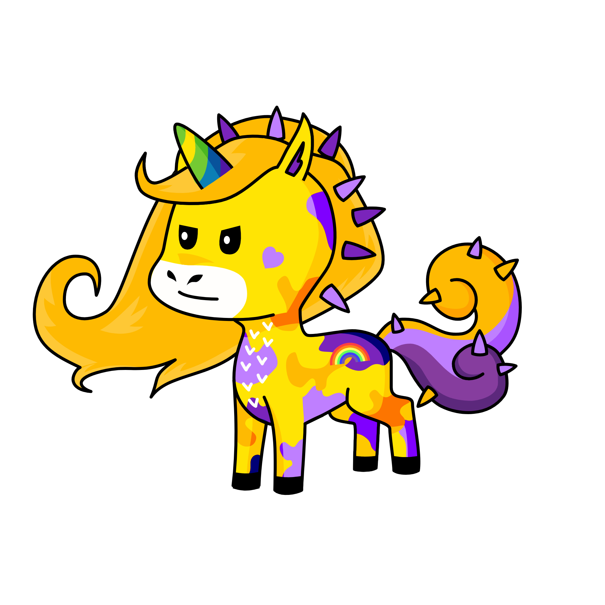 Mxxie, the unicorn