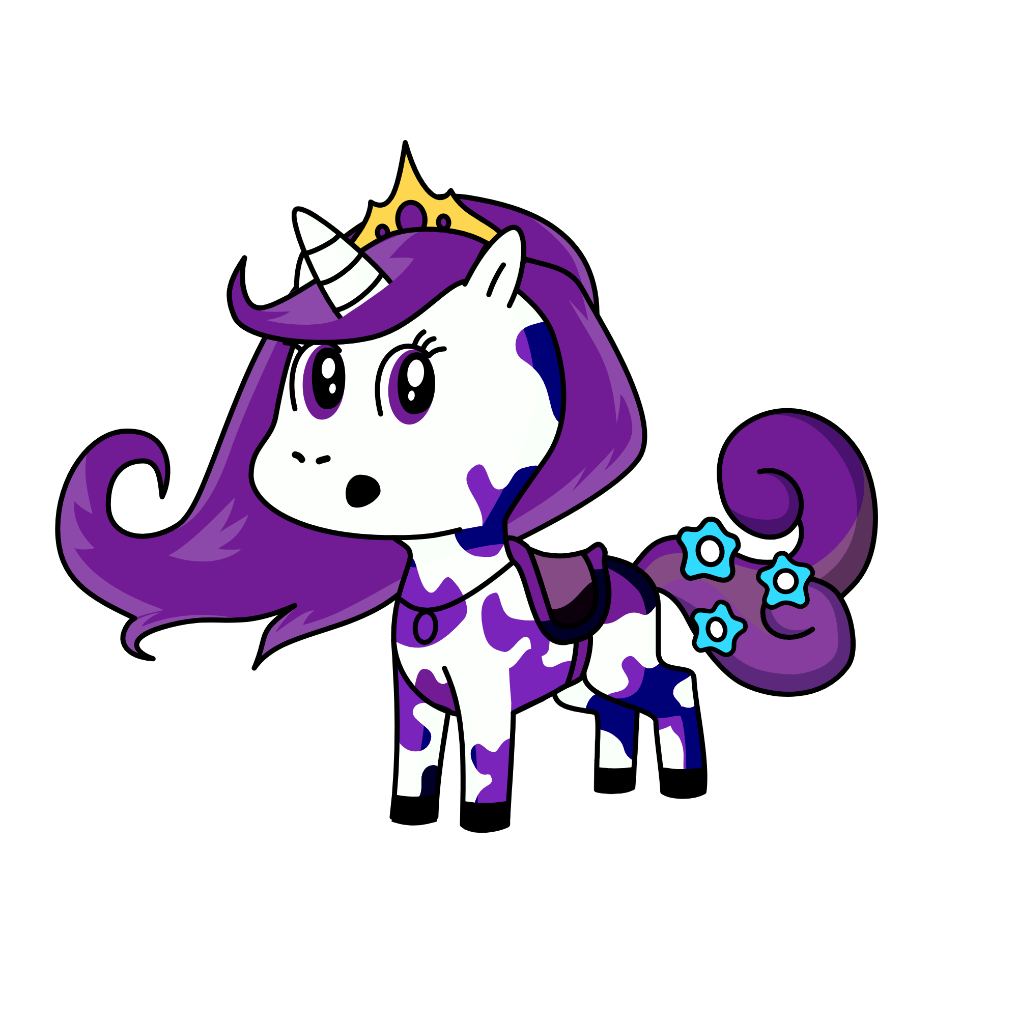 rarity (blank flank), the unicorn