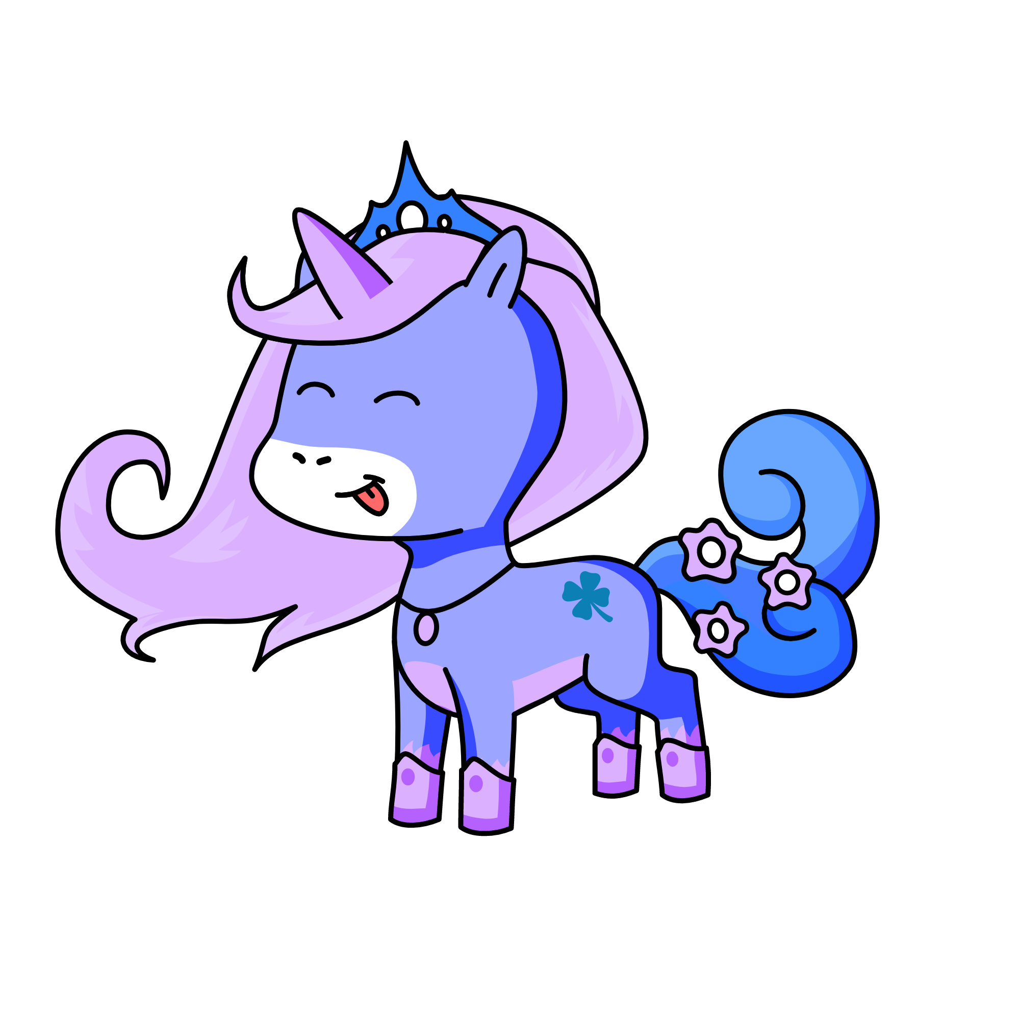 Lunar, the unicorn