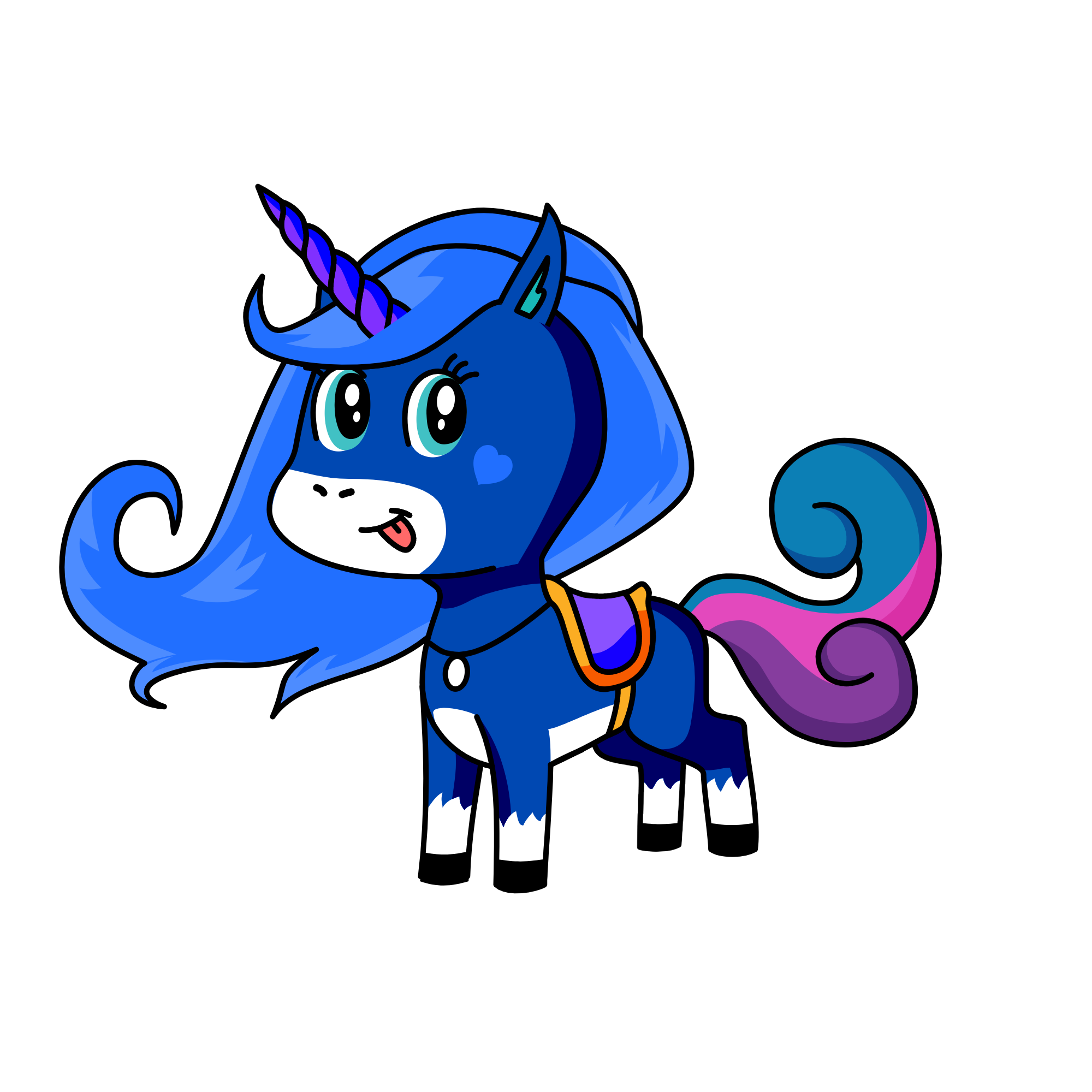 Iceie, the unicorn