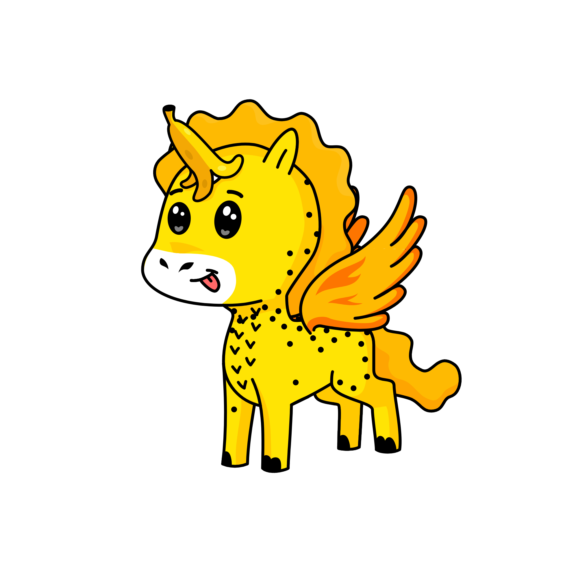 unicorn-banana, the unicorn