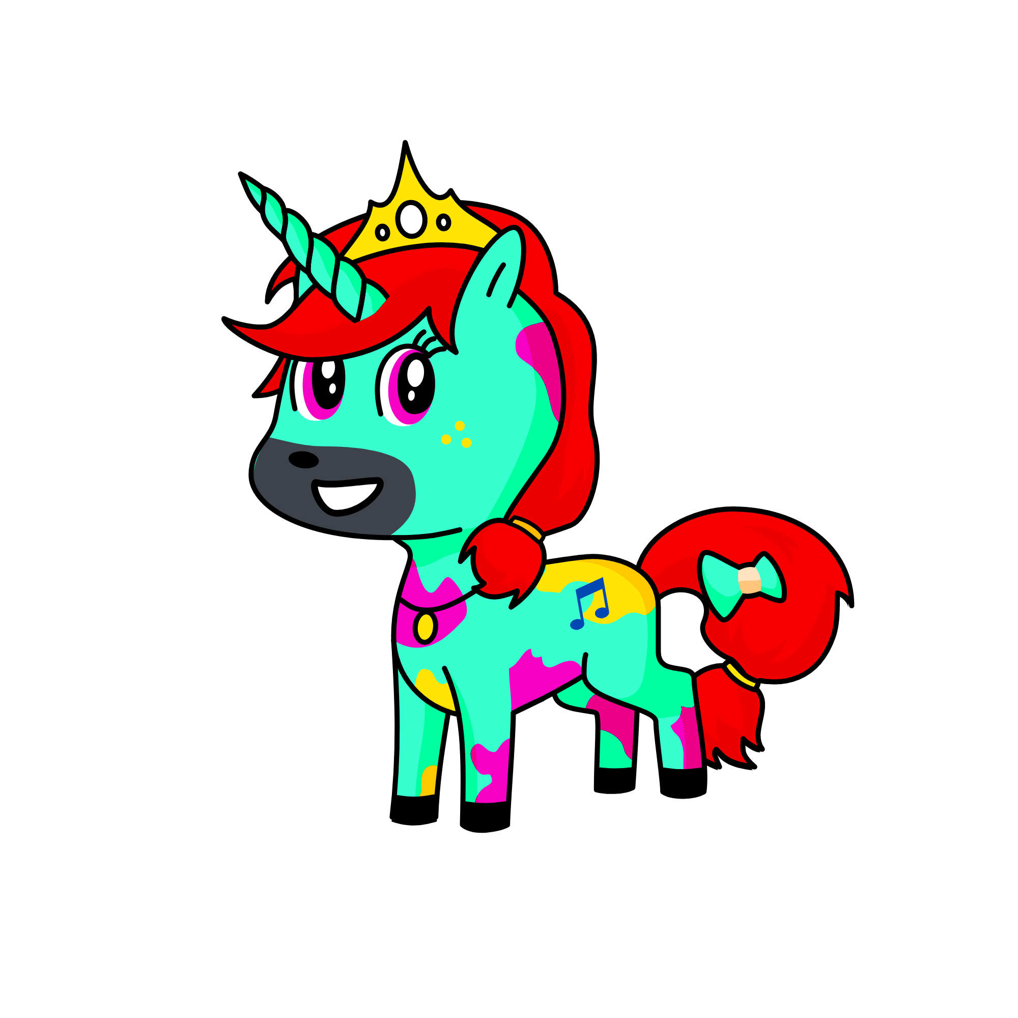 fluffers, the unicorn