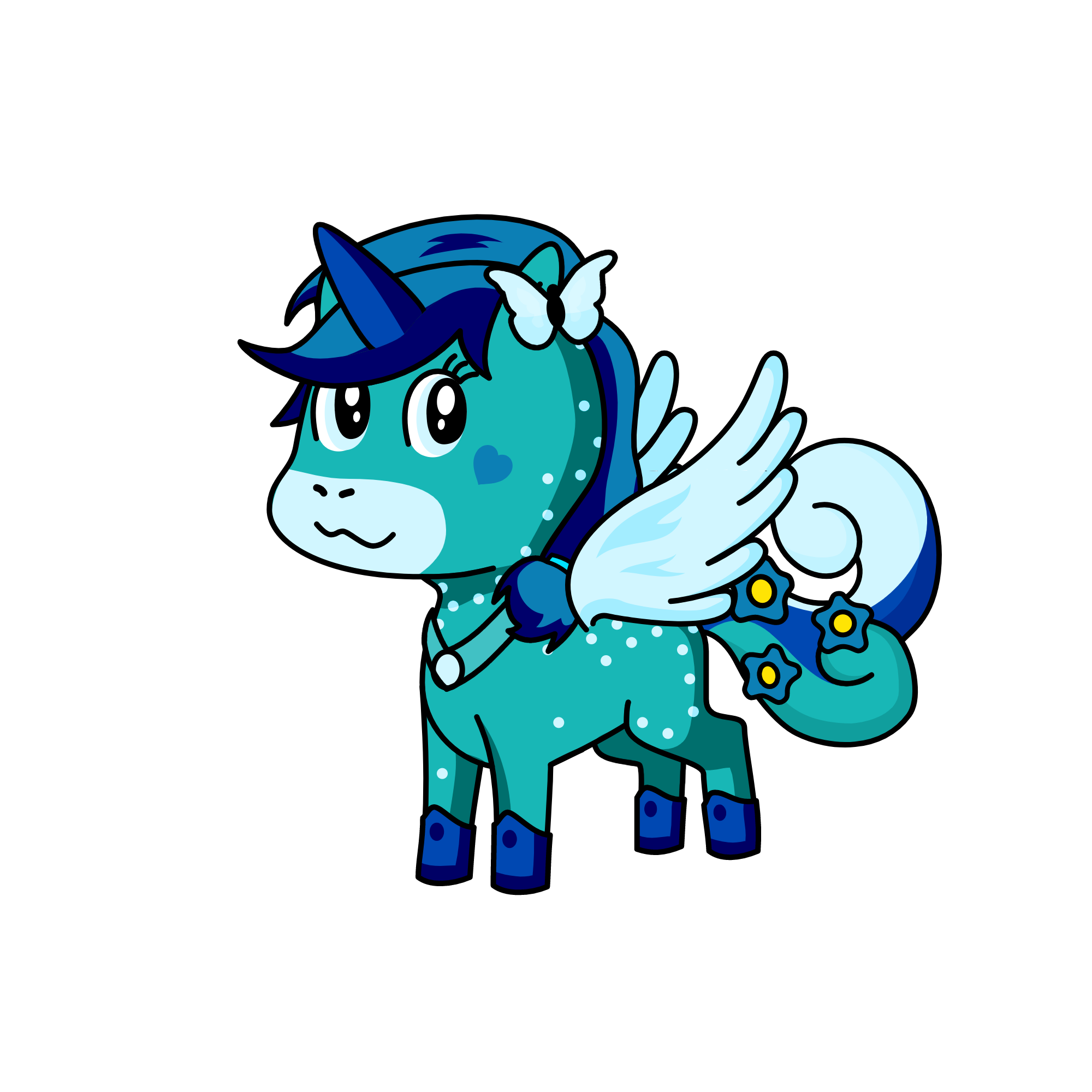 let it snow, the unicorn