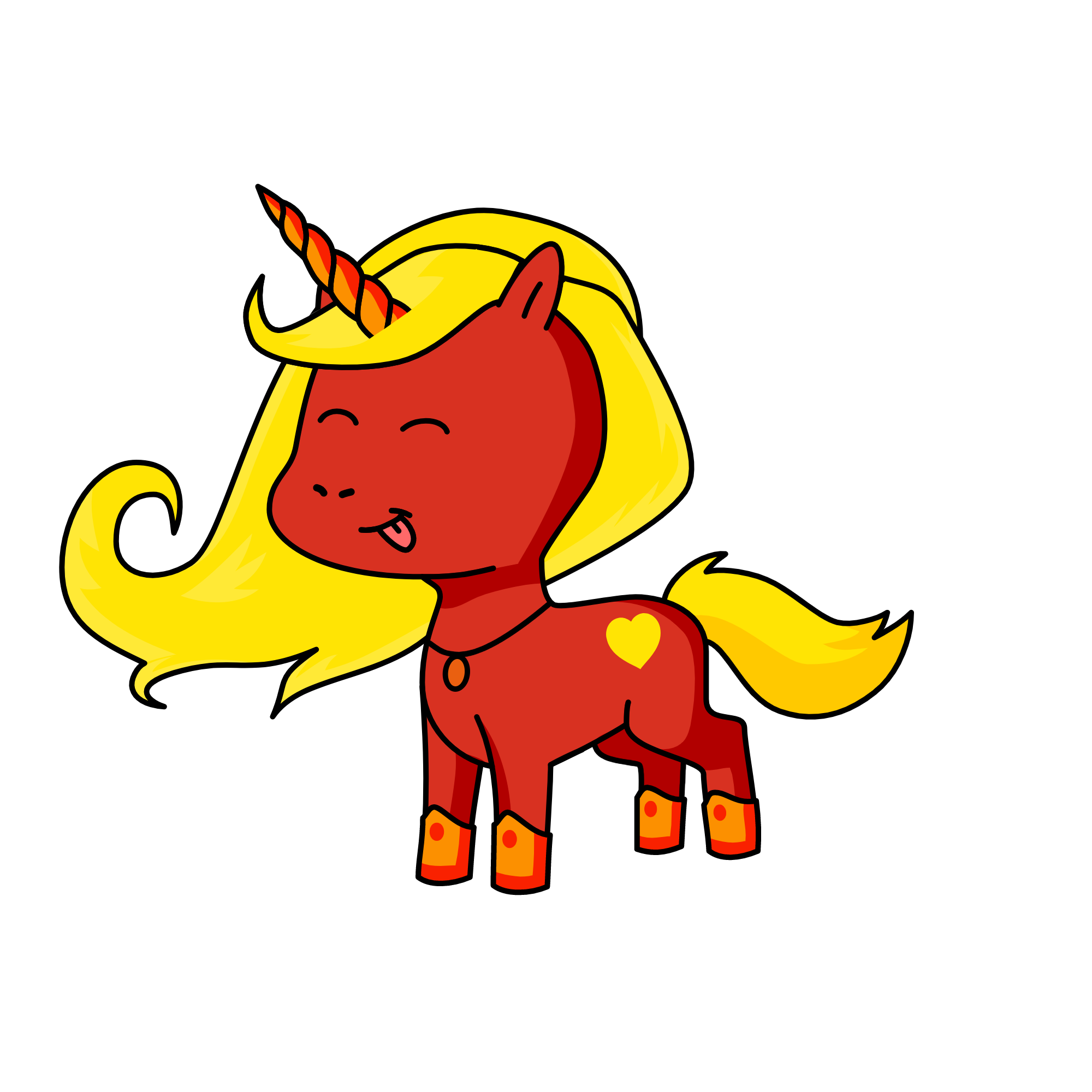 FIRE, the unicorn