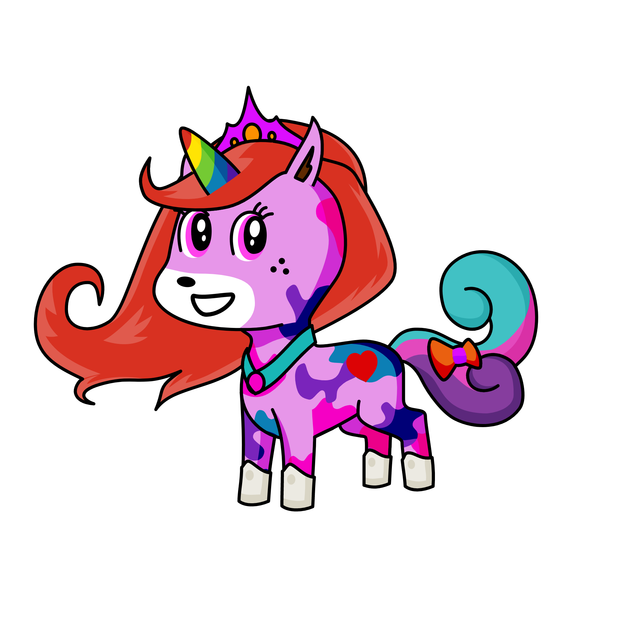 Barbie, the unicorn