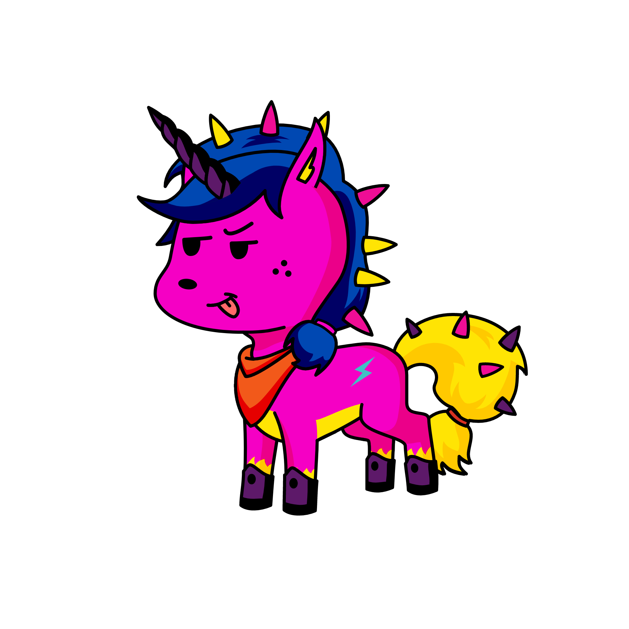 meany pie , the unicorn