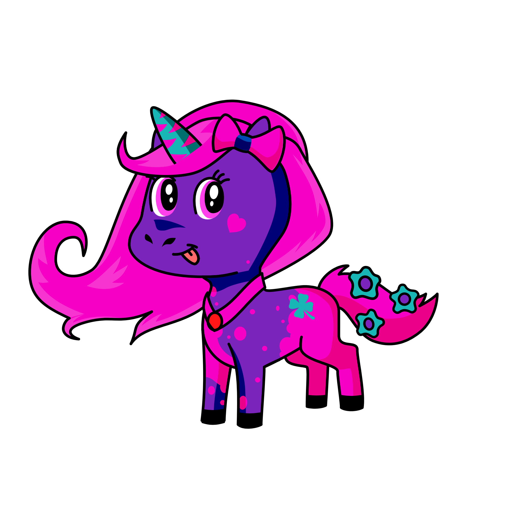 Safi , the unicorn