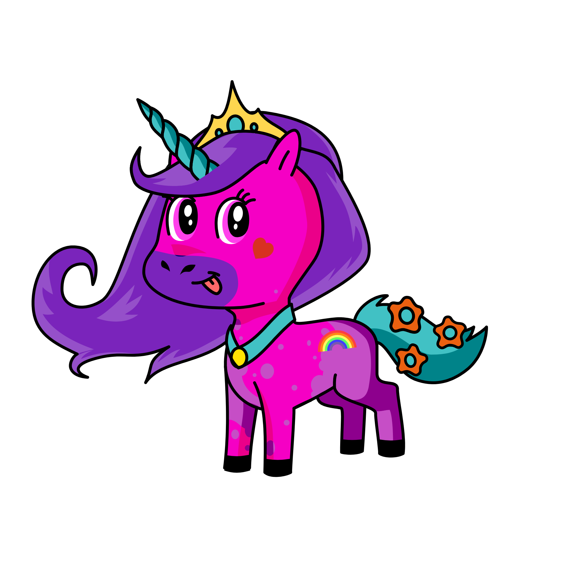 Quen, the unicorn