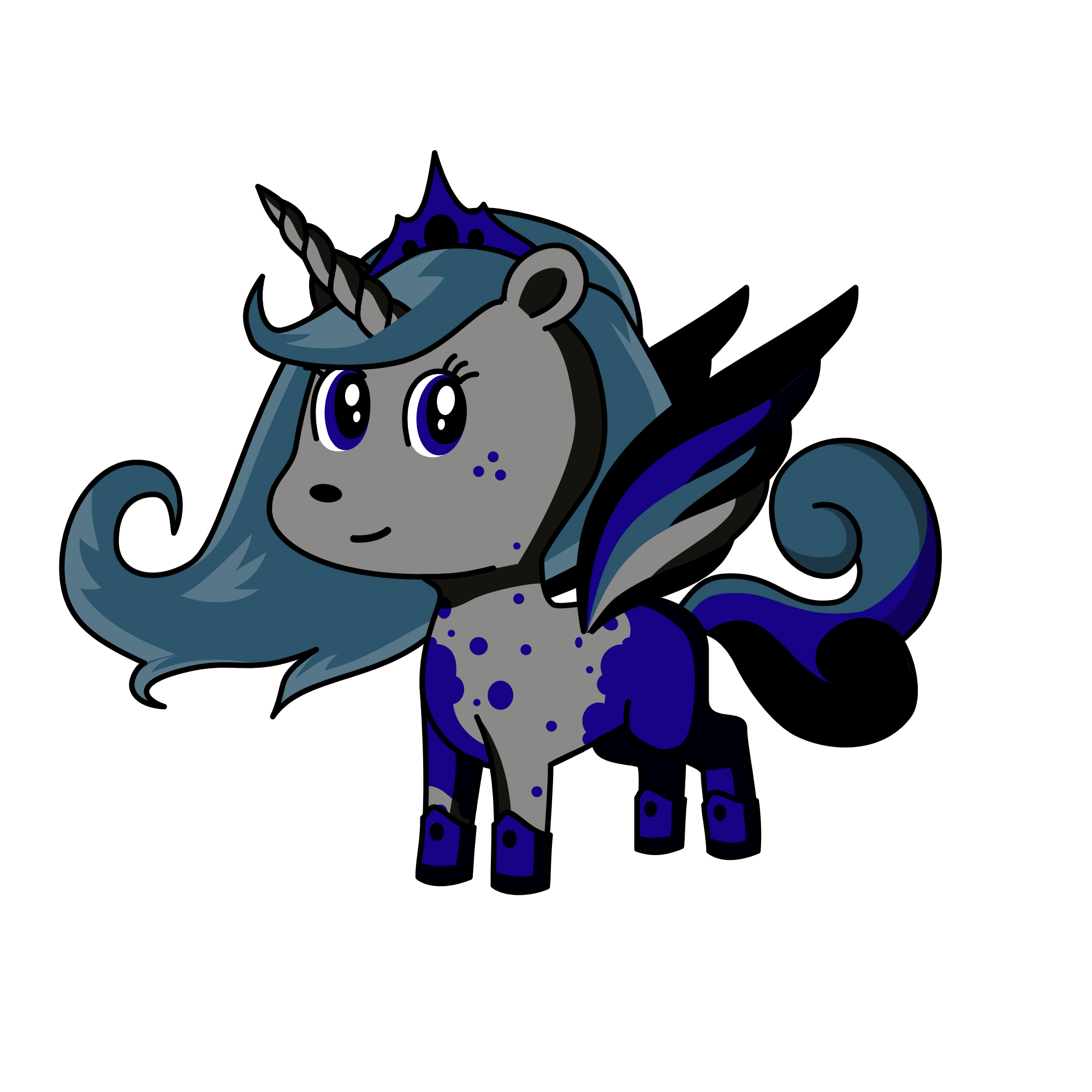 Tomboy, the unicorn