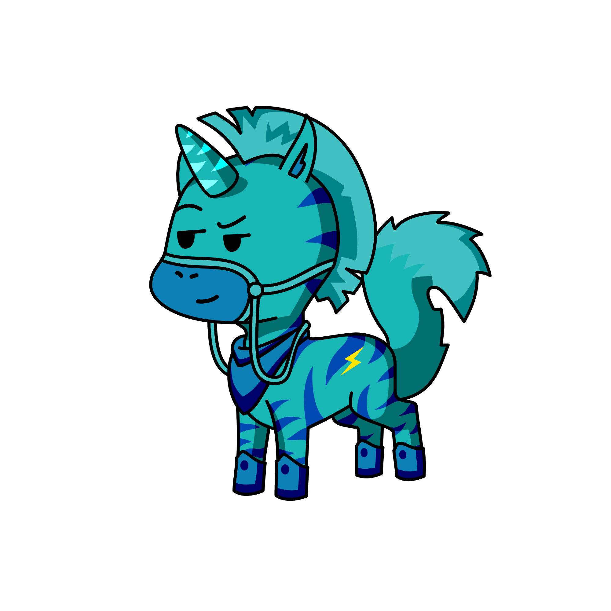 Shadow, the unicorn