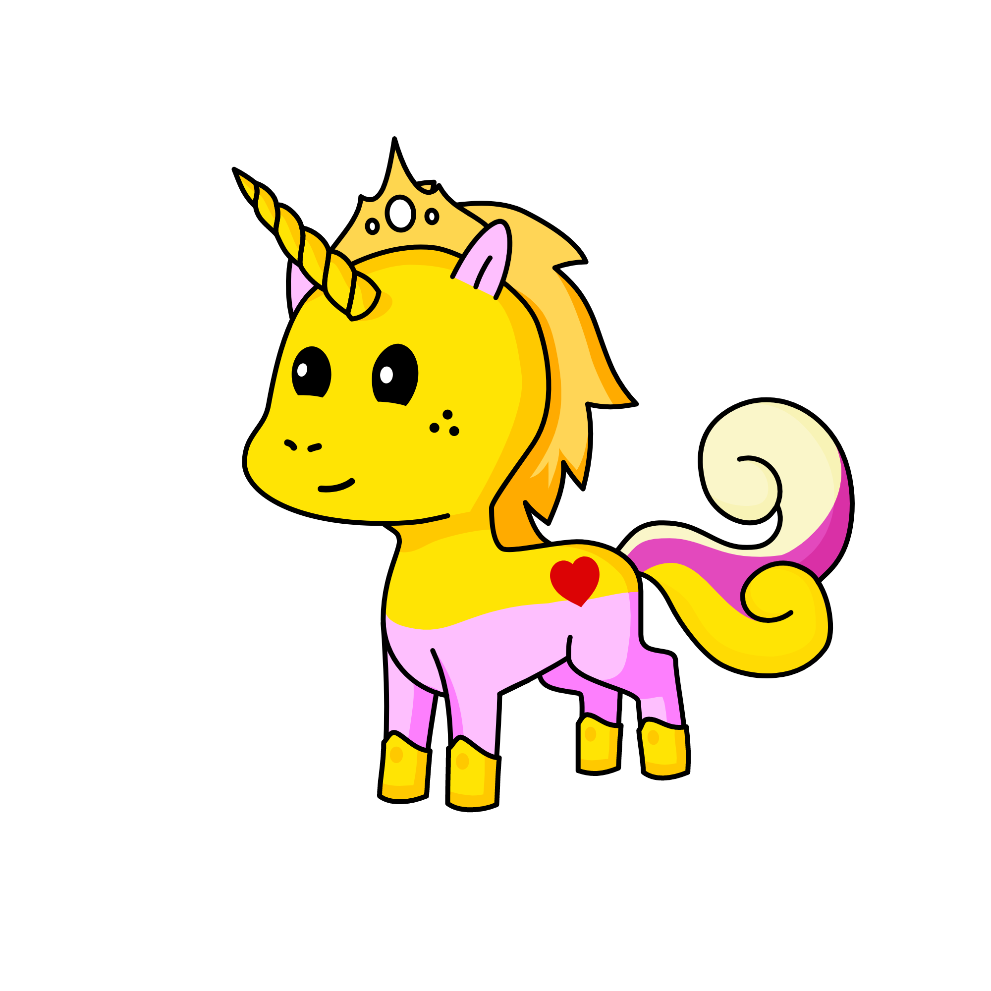 suny, the unicorn