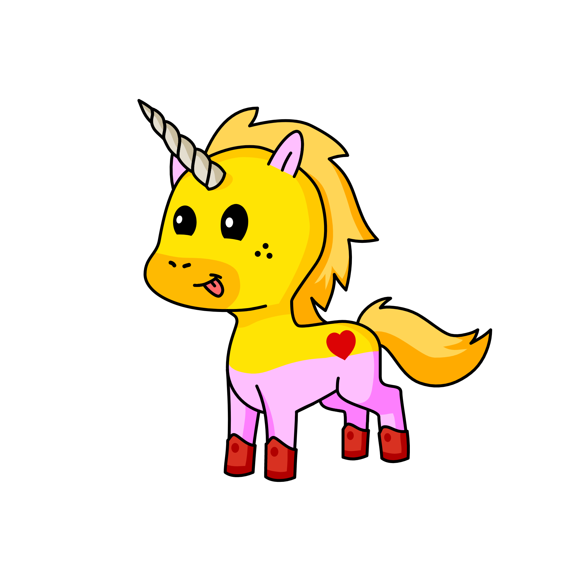 suny, the unicorn