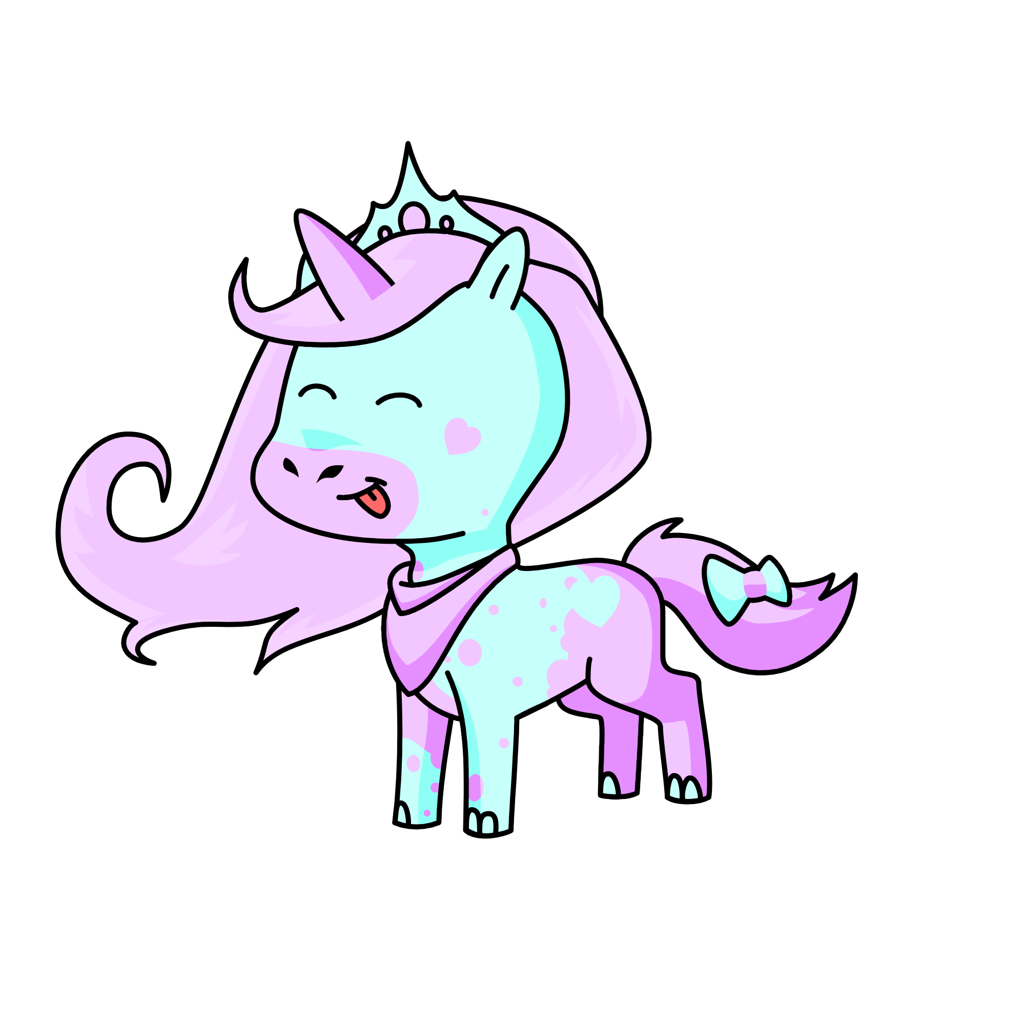 minty, the unicorn