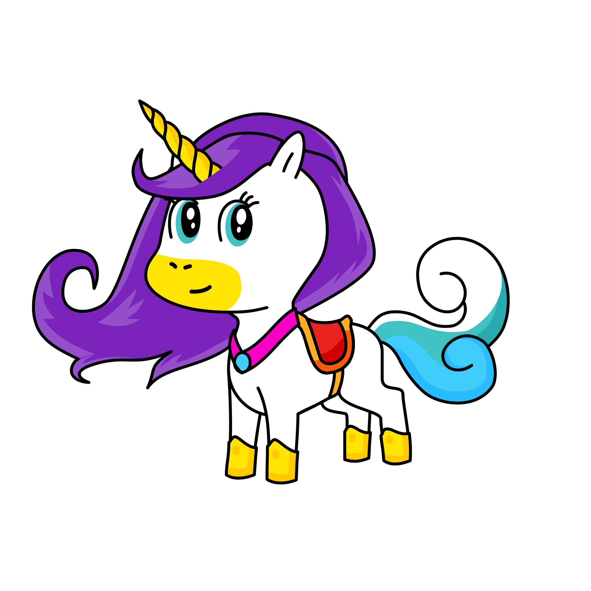Lovely, the unicorn