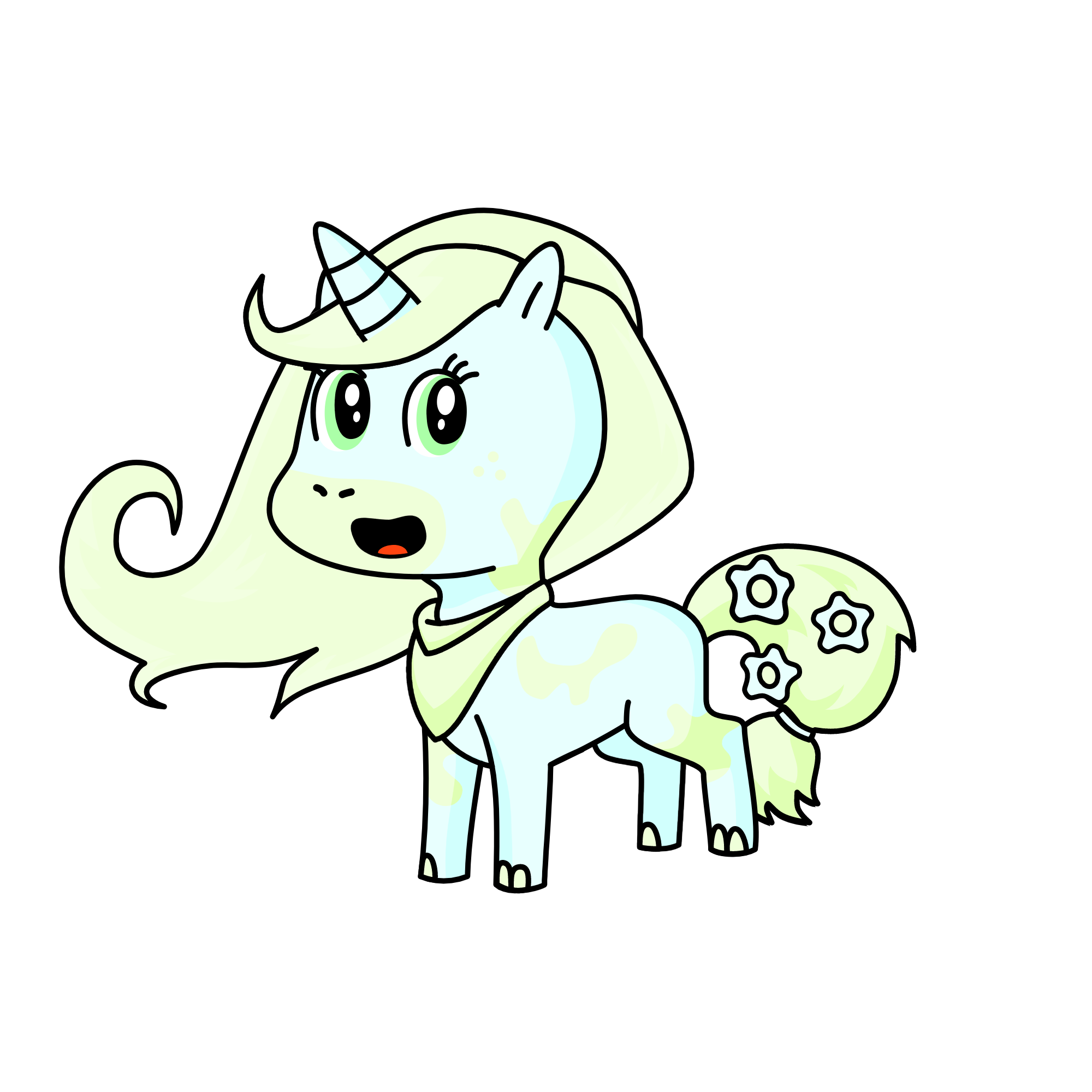 Emerald , the unicorn