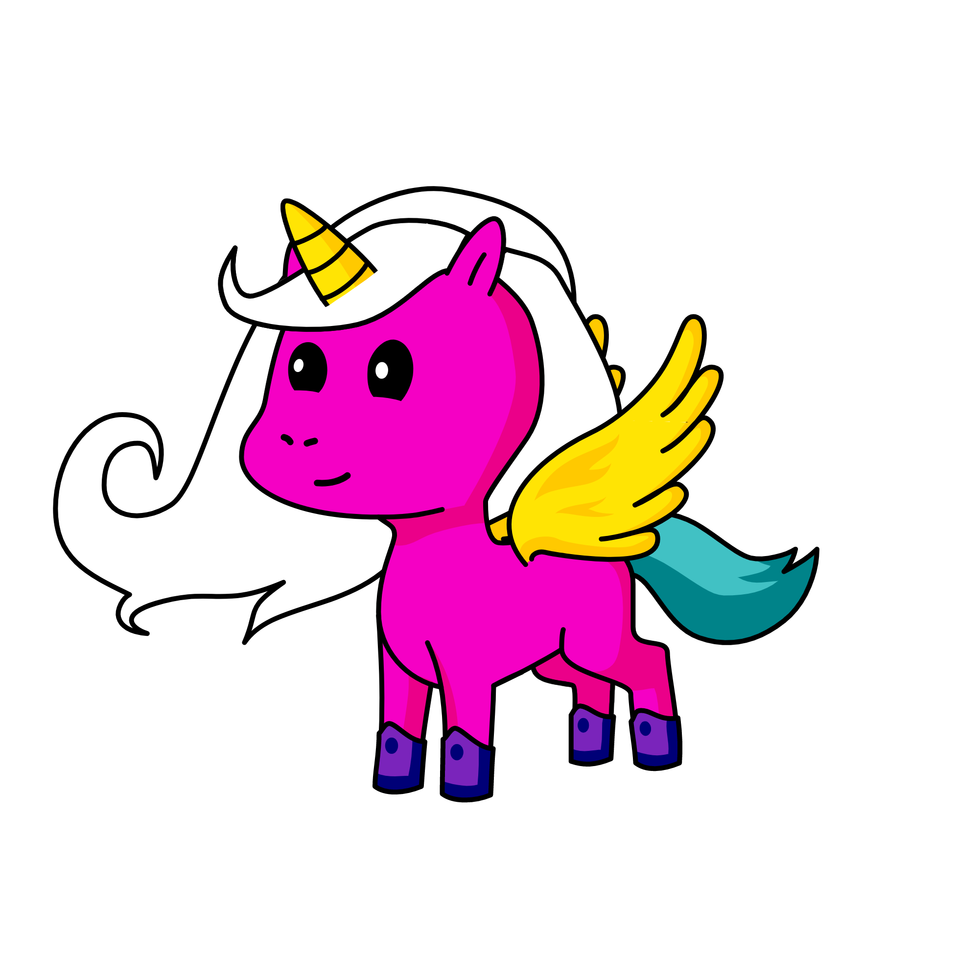 neva, the unicorn